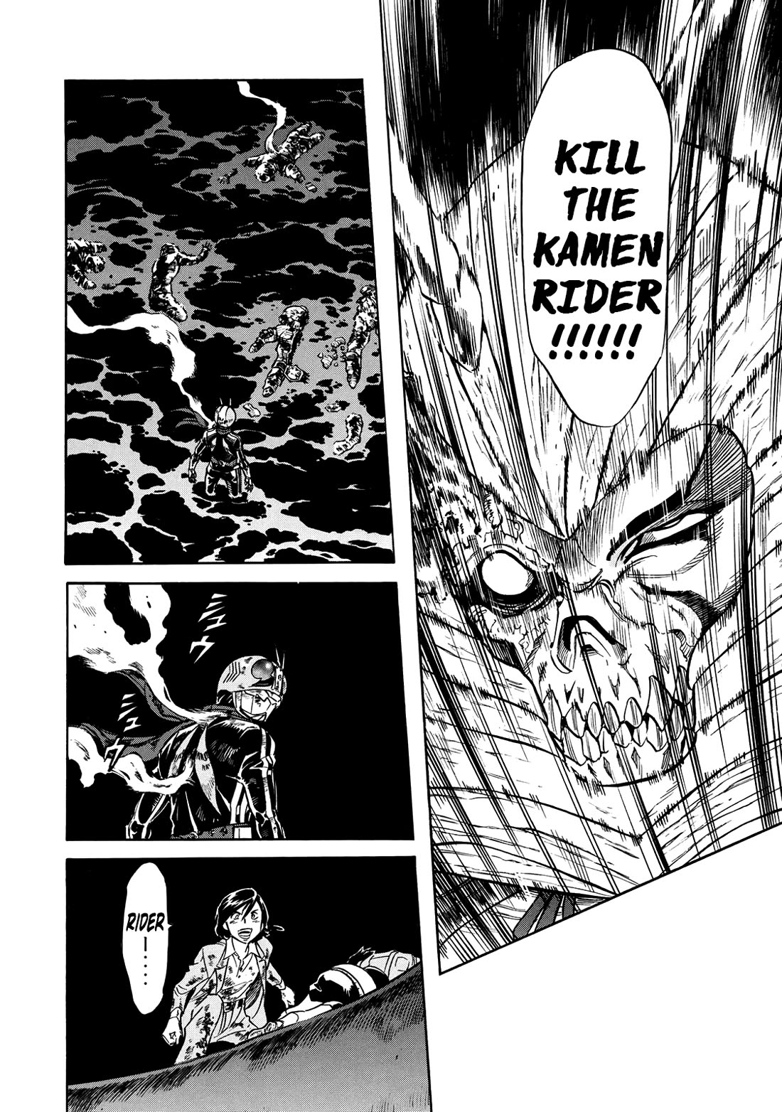 Shin Kamen Rider Spirits Chapter 33 page 23 - Chapter 33: Atonement and the Devil
