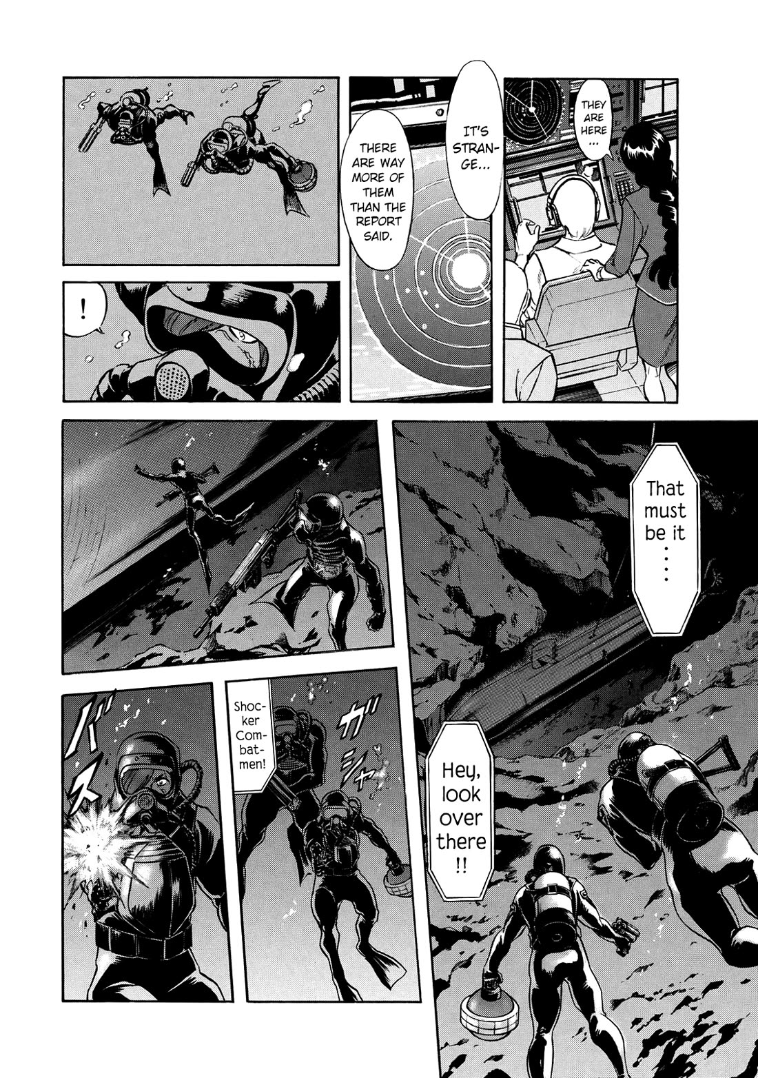 Shin Kamen Rider Spirits Chapter 34 page 19 - Chapter 34: A Small Act of Courage