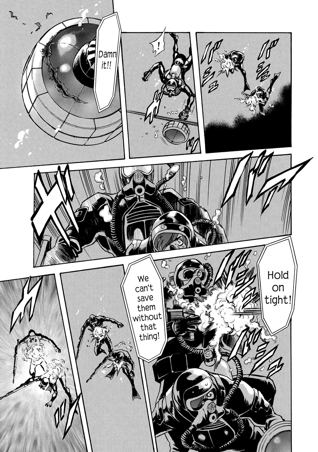 Shin Kamen Rider Spirits Chapter 34 page 22 - Chapter 34: A Small Act of Courage