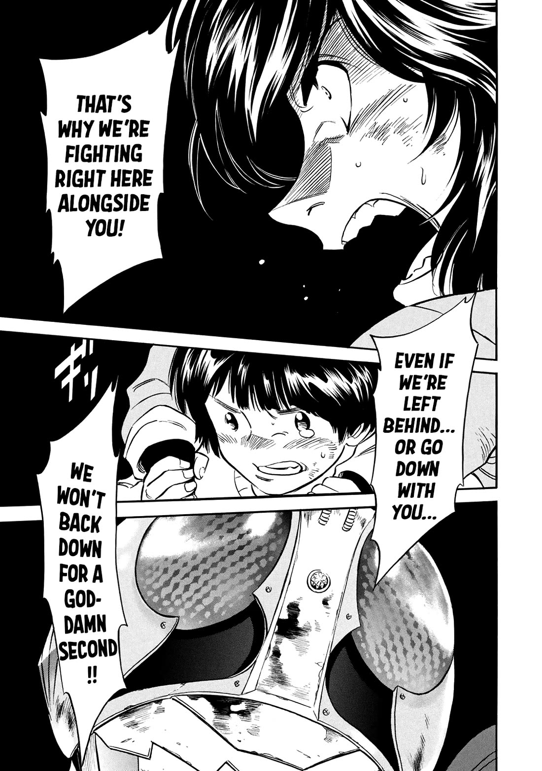 Shin Kamen Rider Spirits Chapter 34 page 24 - Chapter 34: A Small Act of Courage