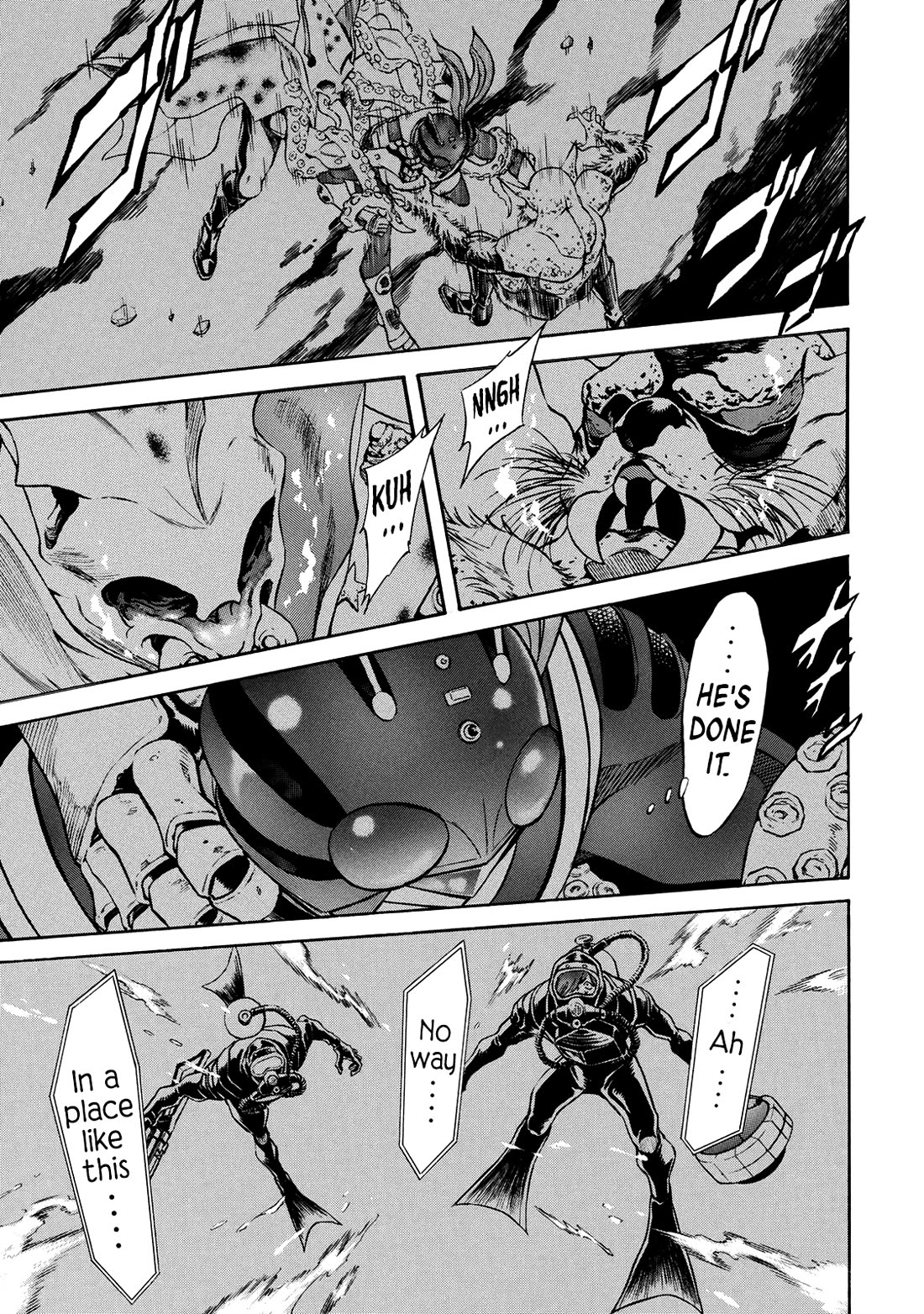 Shin Kamen Rider Spirits Chapter 34 page 26 - Chapter 34: A Small Act of Courage