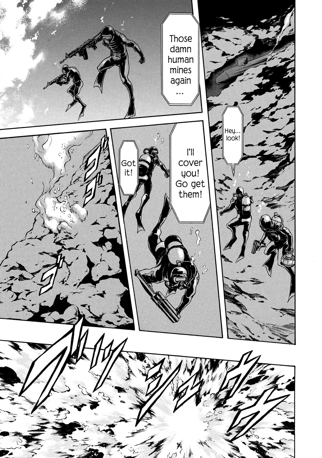 Shin Kamen Rider Spirits Chapter 34 page 31 - Chapter 34: A Small Act of Courage