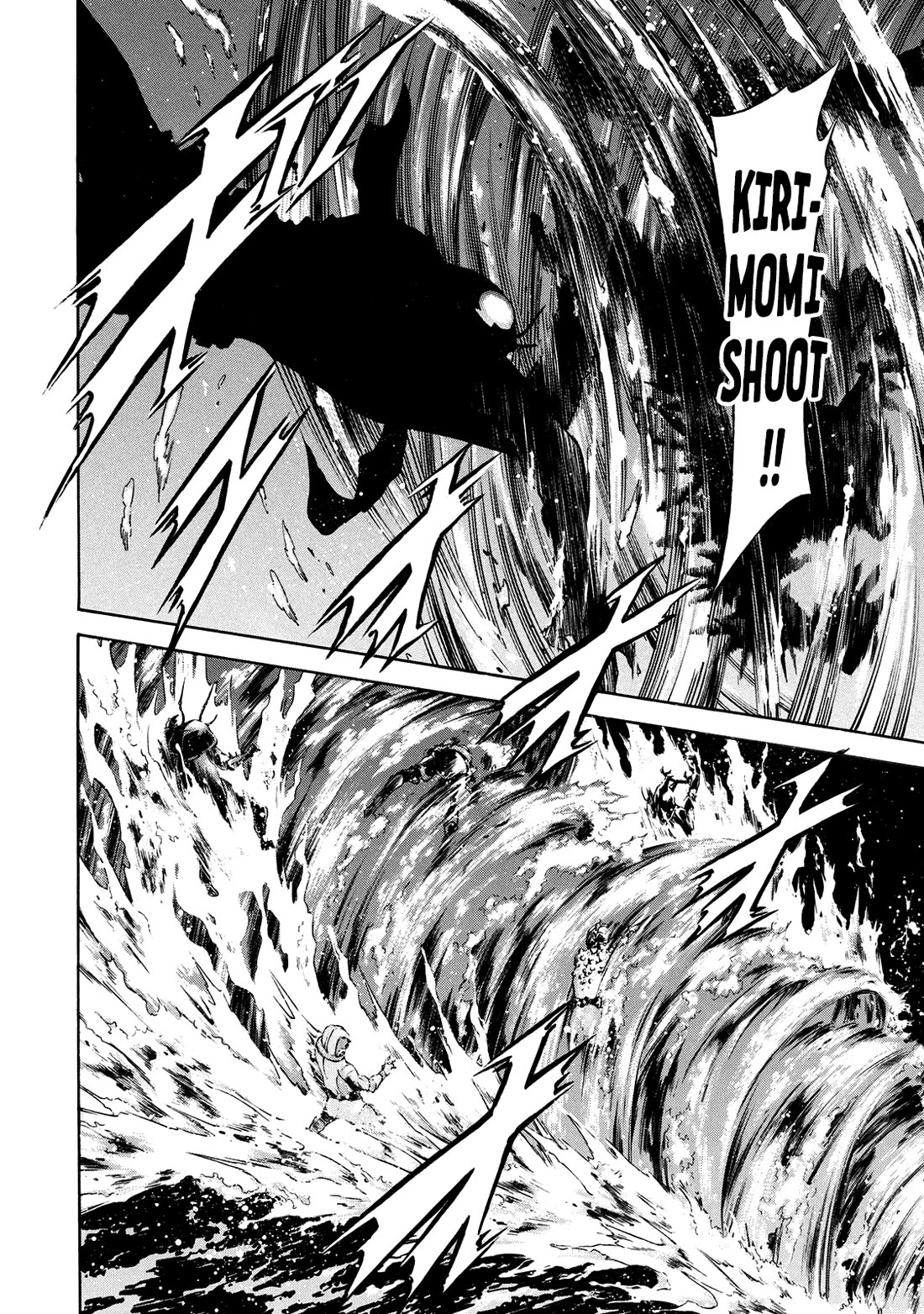 Shin Kamen Rider Spirits Chapter 34 page 34 - Chapter 34: A Small Act of Courage