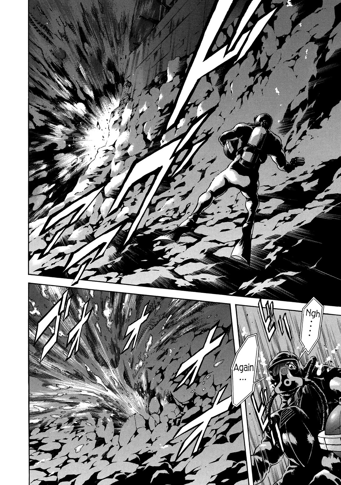 Shin Kamen Rider Spirits Chapter 34 page 36 - Chapter 34: A Small Act of Courage