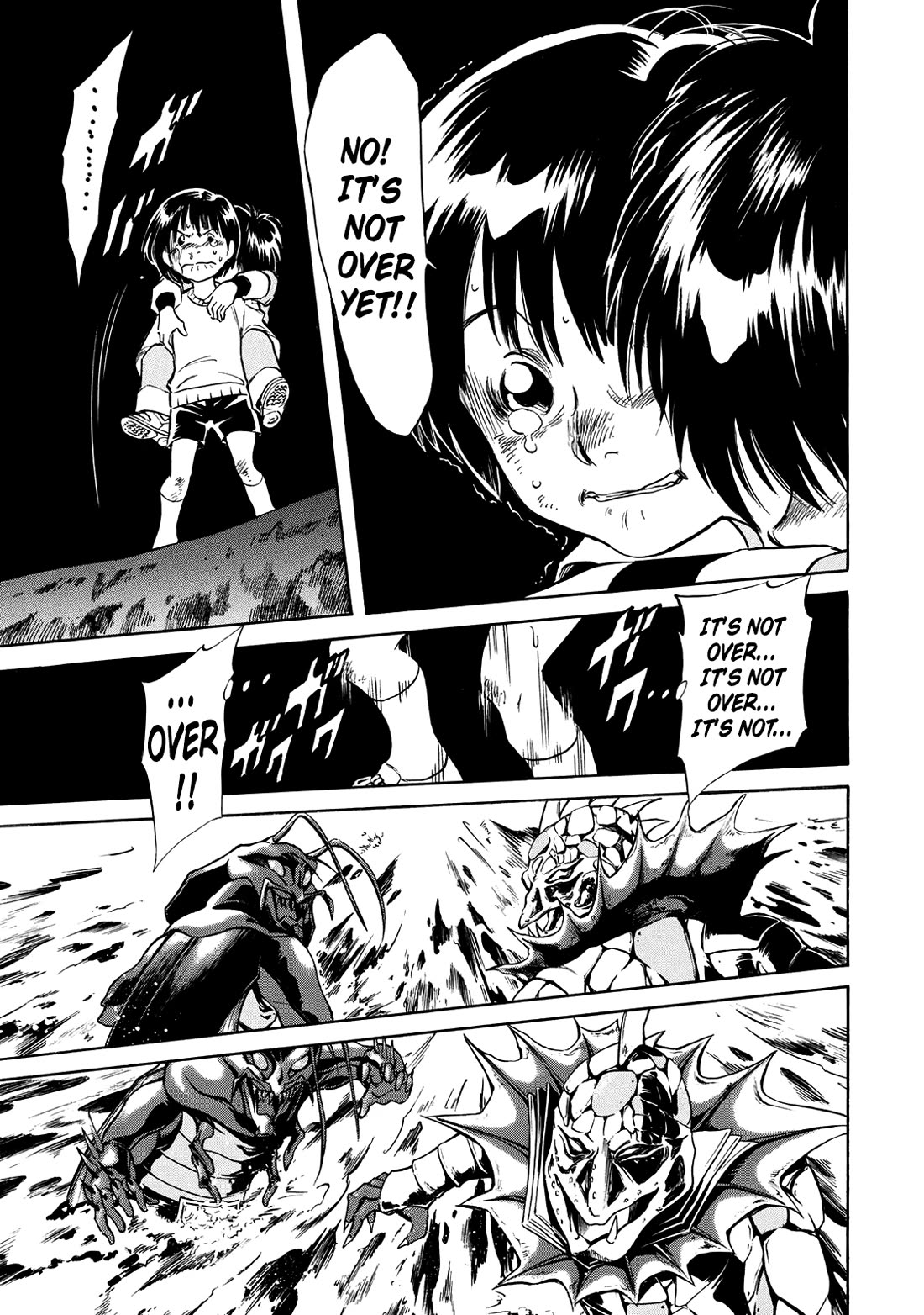 Shin Kamen Rider Spirits Chapter 34 page 41 - Chapter 34: A Small Act of Courage