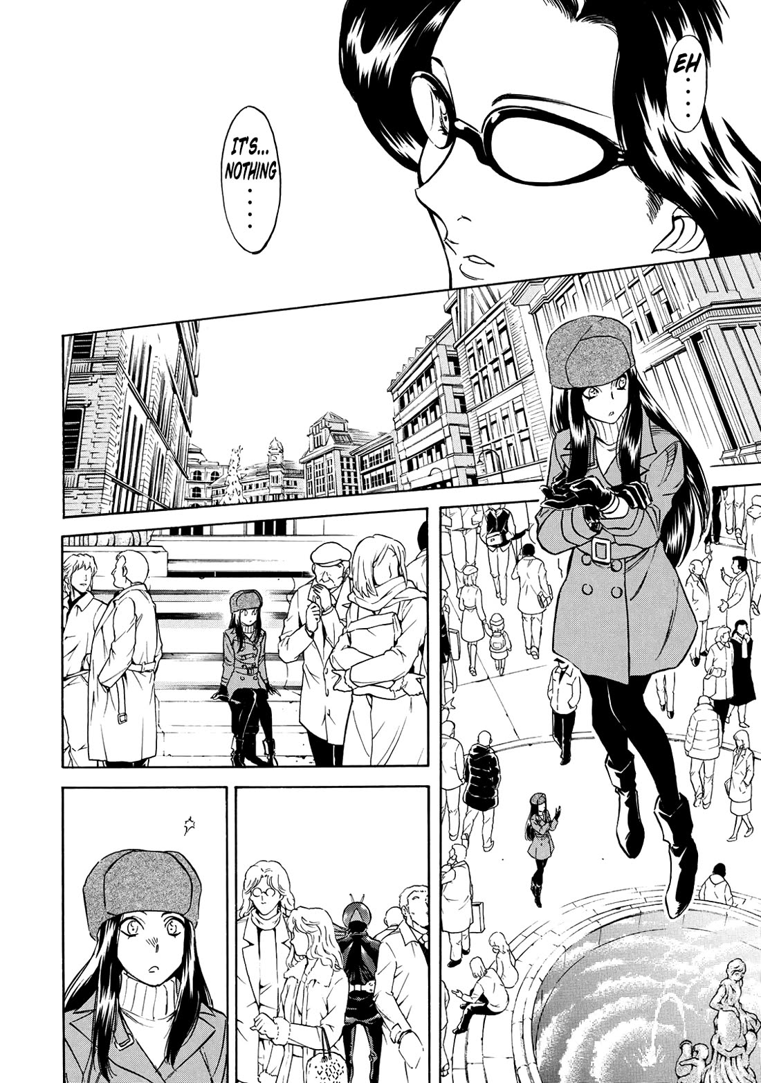Shin Kamen Rider Spirits Chapter 34 page 47 - Chapter 34: A Small Act of Courage