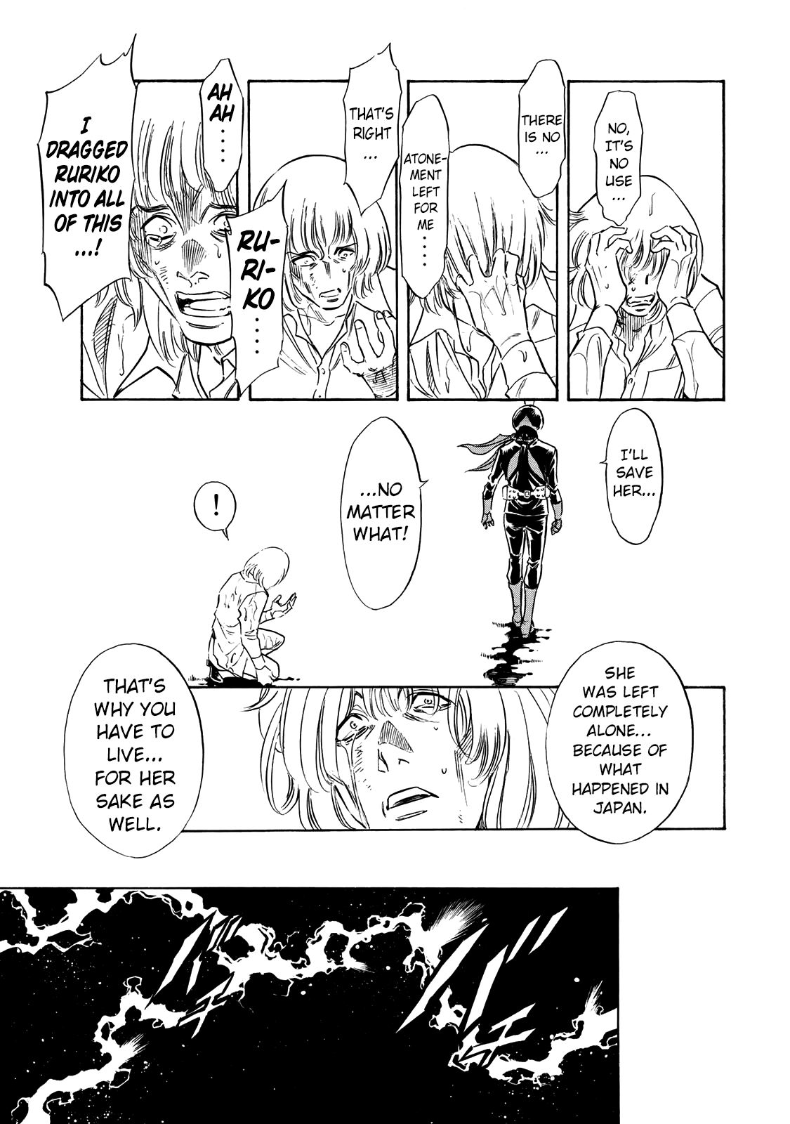 Shin Kamen Rider Spirits Chapter 35 page 17 - Chapter 35: The Lingering Dream Beneath The Sea