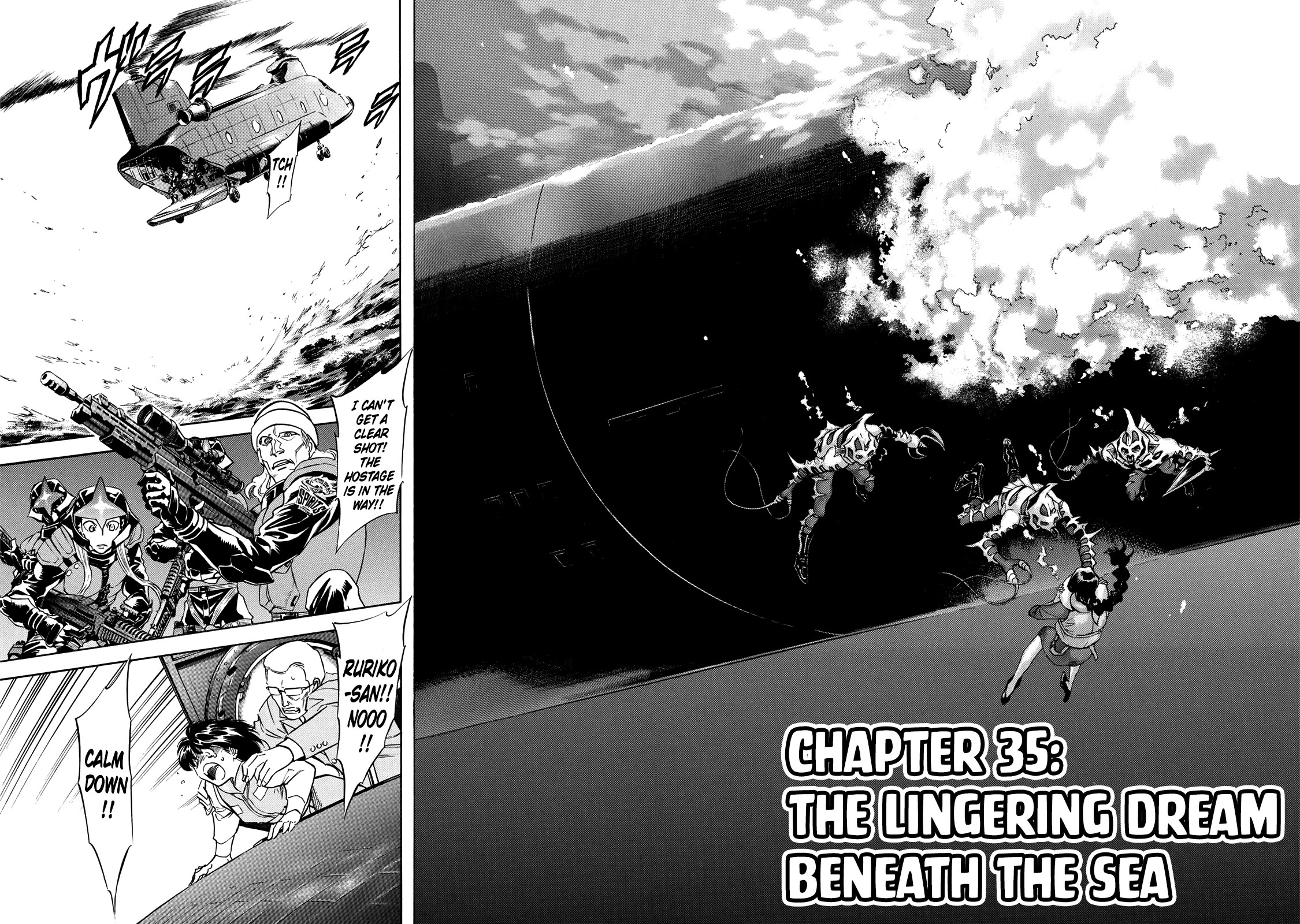 Shin Kamen Rider Spirits Chapter 35 page 2 - Chapter 35: The Lingering Dream Beneath The Sea