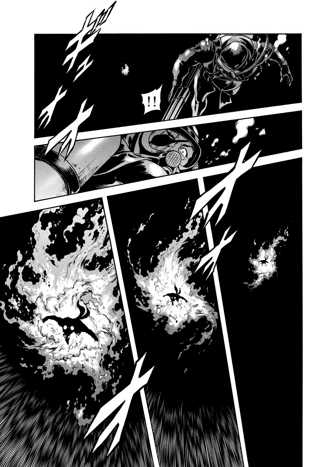 Shin Kamen Rider Spirits Chapter 35 page 4 - Chapter 35: The Lingering Dream Beneath The Sea