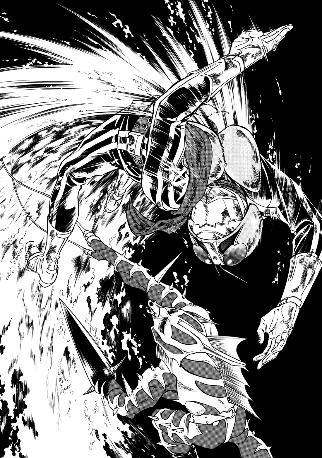 Shin Kamen Rider Spirits Chapter 35 page 7 - Chapter 35: The Lingering Dream Beneath The Sea