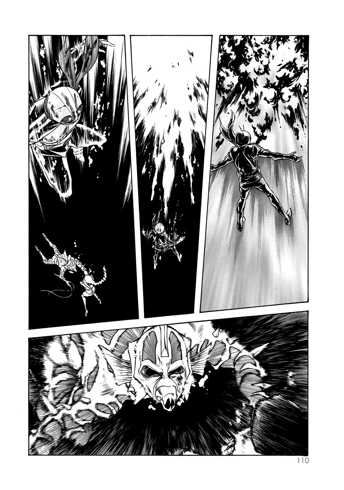 Shin Kamen Rider Spirits Chapter 35 page 9 - Chapter 35: The Lingering Dream Beneath The Sea
