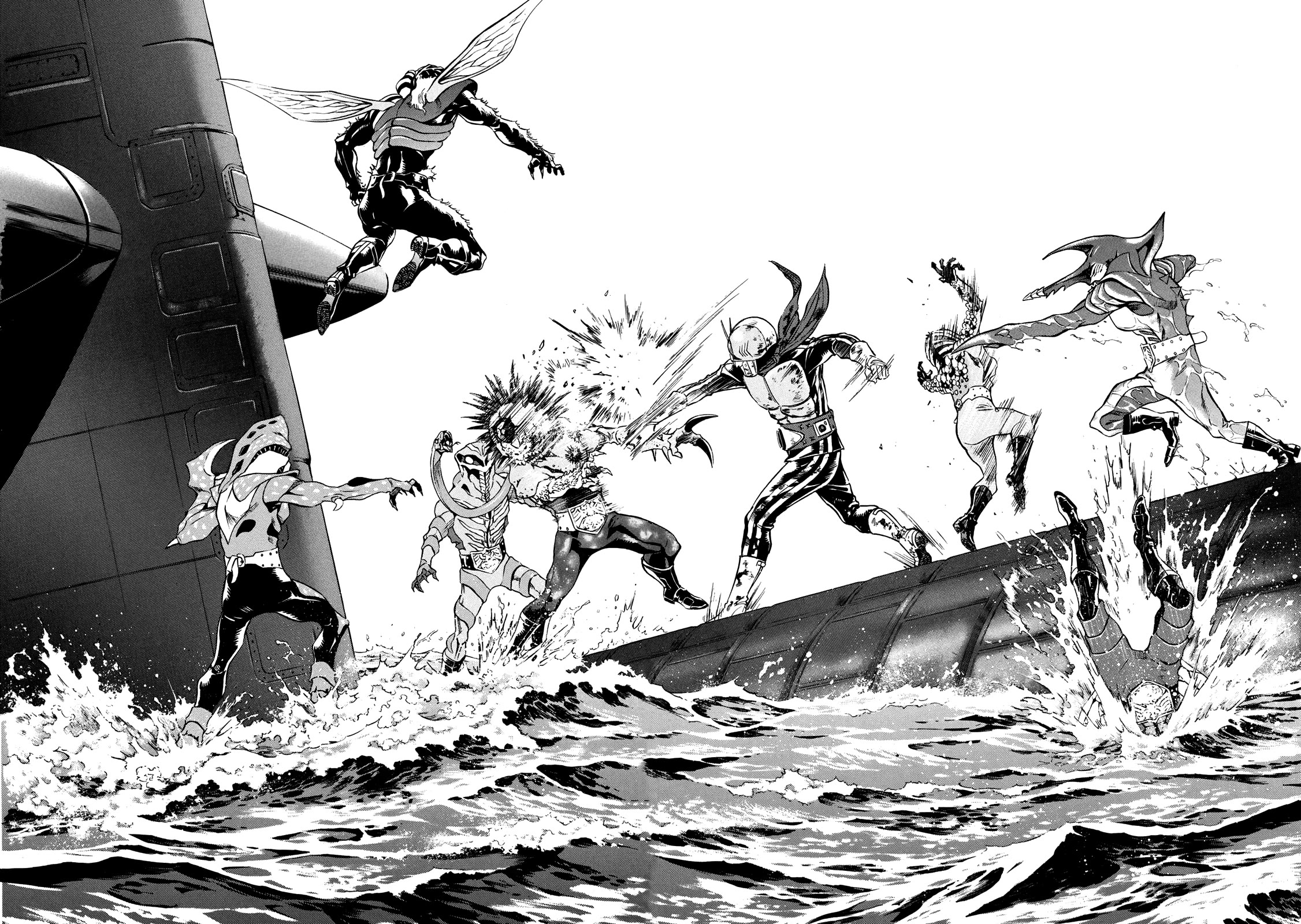 Shin Kamen Rider Spirits Chapter 36 page 10 - Chapter 36: Beyond The Mask