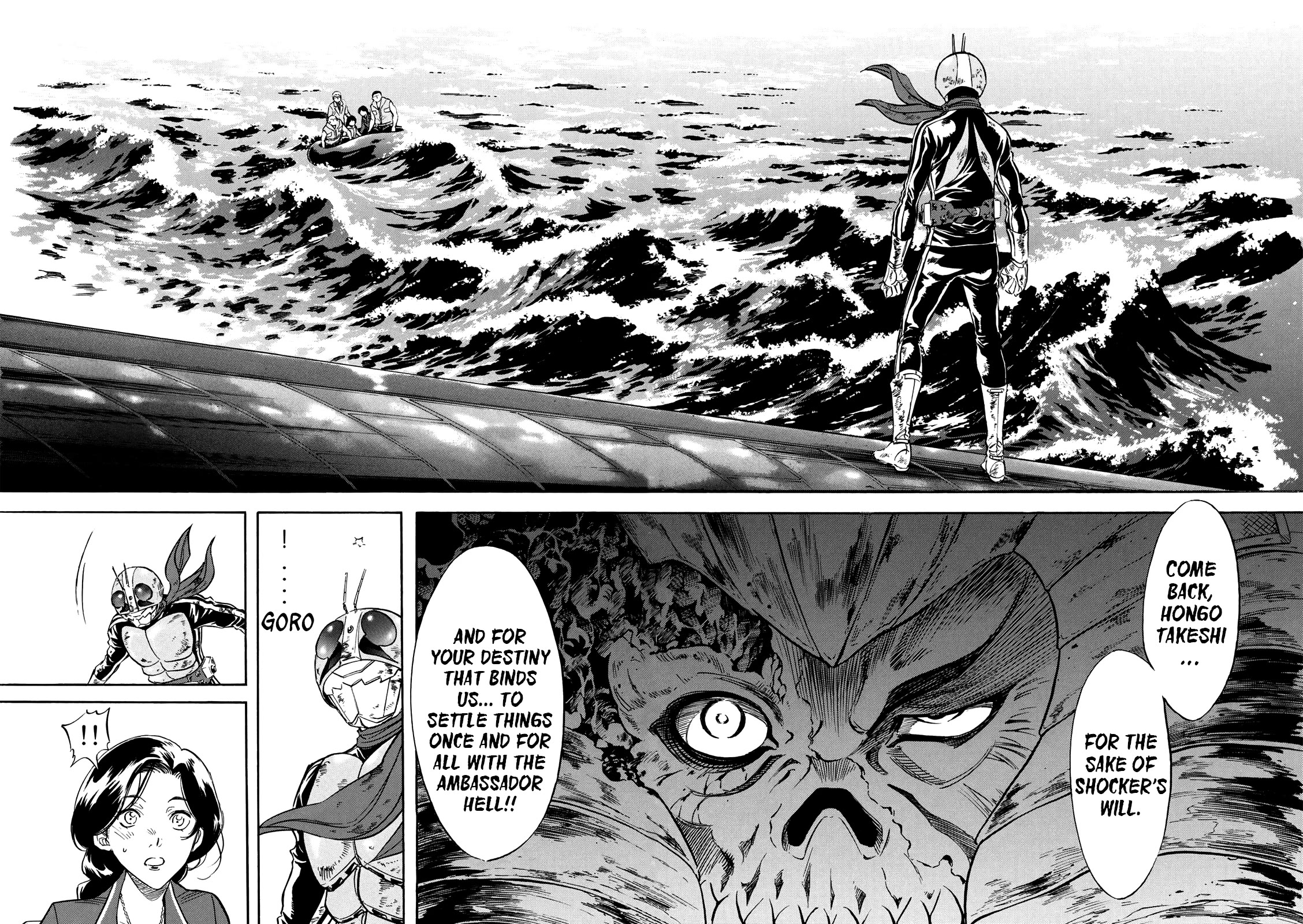 Shin Kamen Rider Spirits Chapter 36 page 17 - Chapter 36: Beyond The Mask