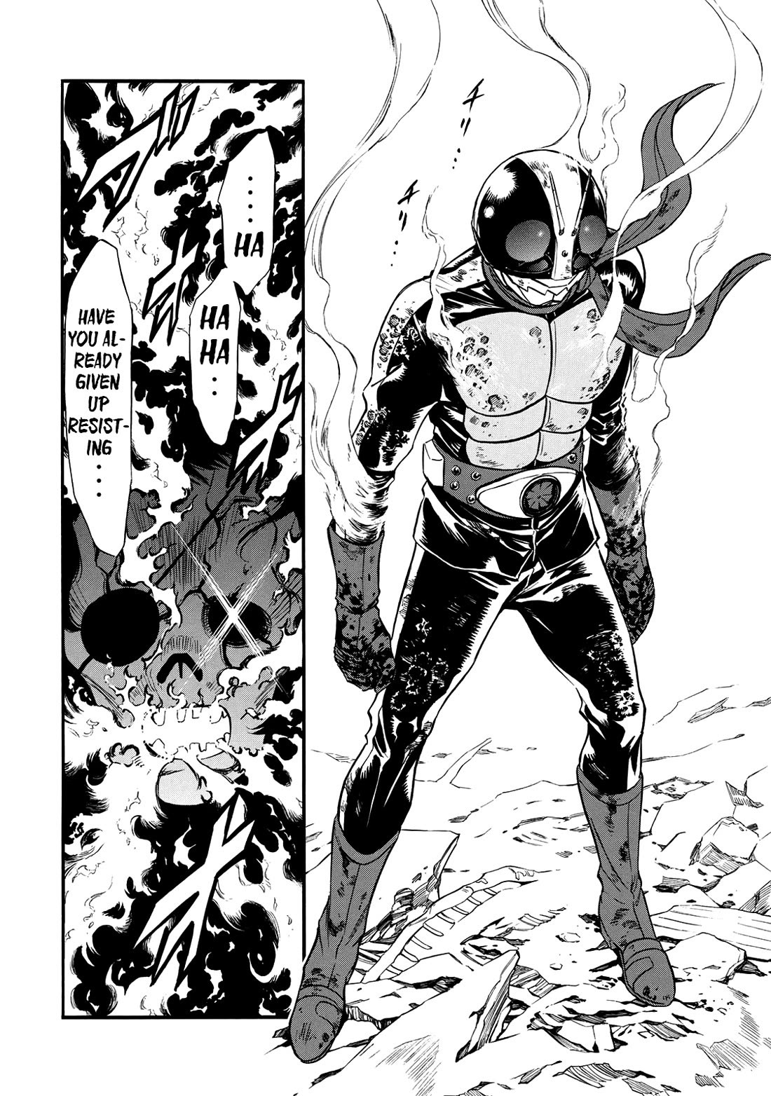 Shin Kamen Rider Spirits Chapter 37 page 10 - Chapter 37: The Moment of Conspiracy
