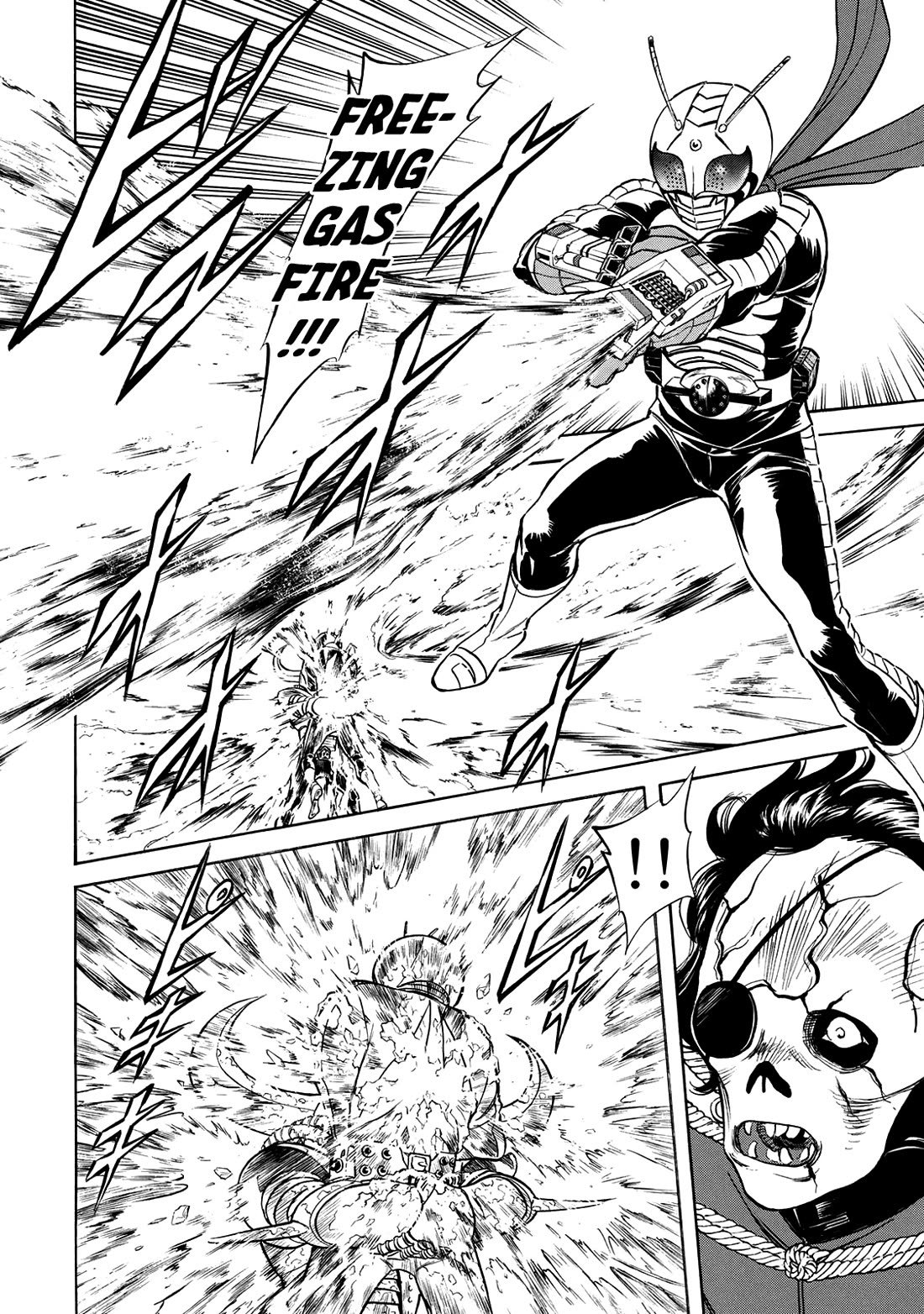 Shin Kamen Rider Spirits Chapter 37 page 14 - Chapter 37: The Moment of Conspiracy
