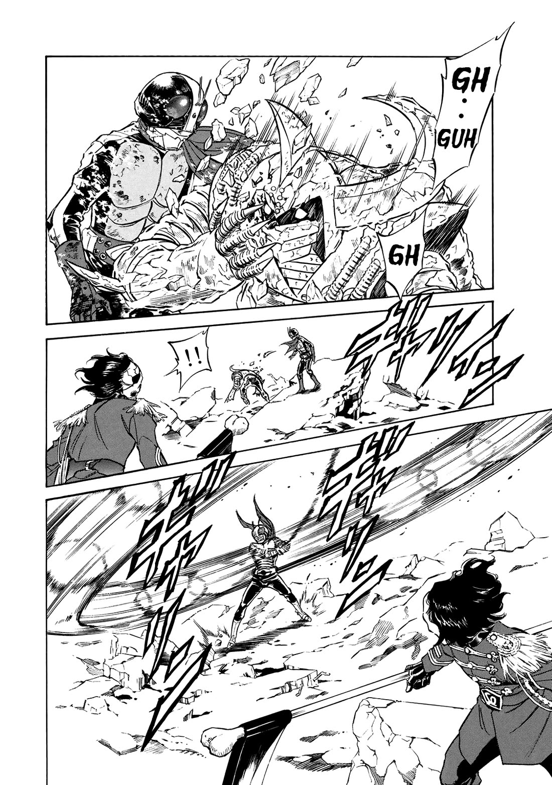 Shin Kamen Rider Spirits Chapter 37 page 19 - Chapter 37: The Moment of Conspiracy