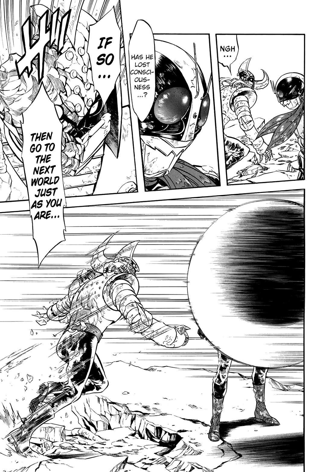 Shin Kamen Rider Spirits Chapter 37 page 20 - Chapter 37: The Moment of Conspiracy