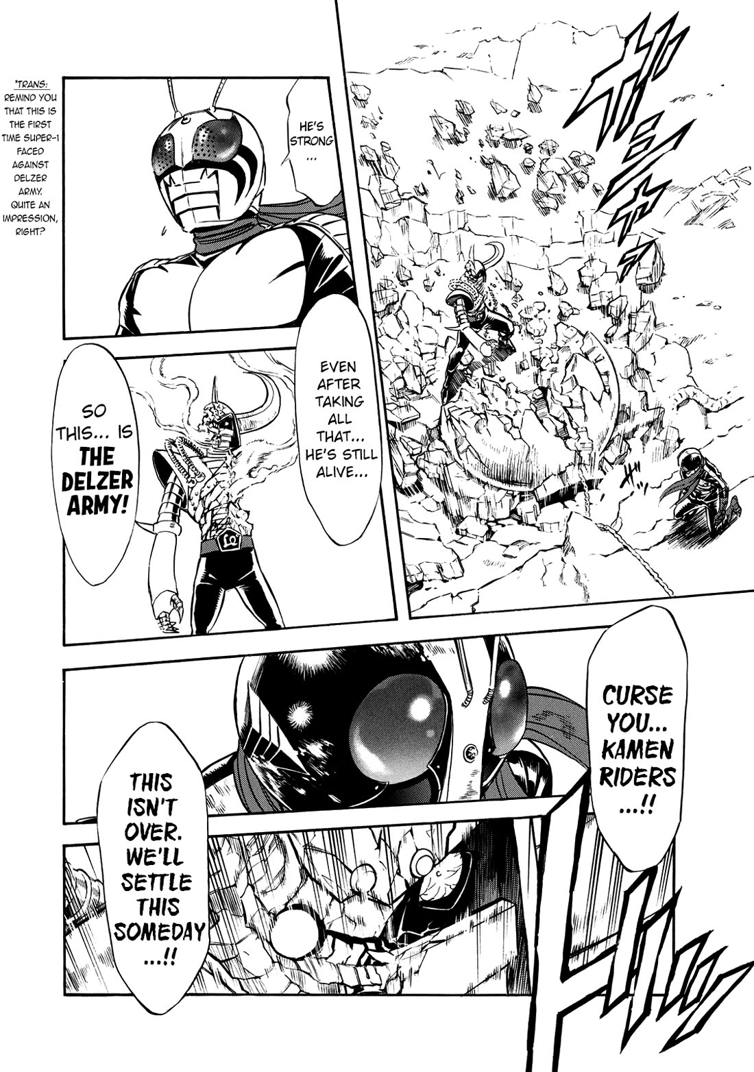 Shin Kamen Rider Spirits Chapter 37 page 23 - Chapter 37: The Moment of Conspiracy