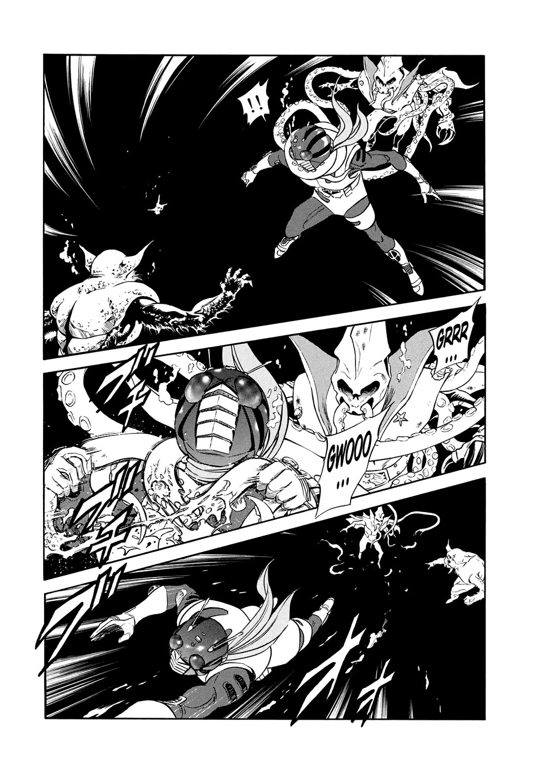 Shin Kamen Rider Spirits Chapter 37 page 4 - Chapter 37: The Moment of Conspiracy