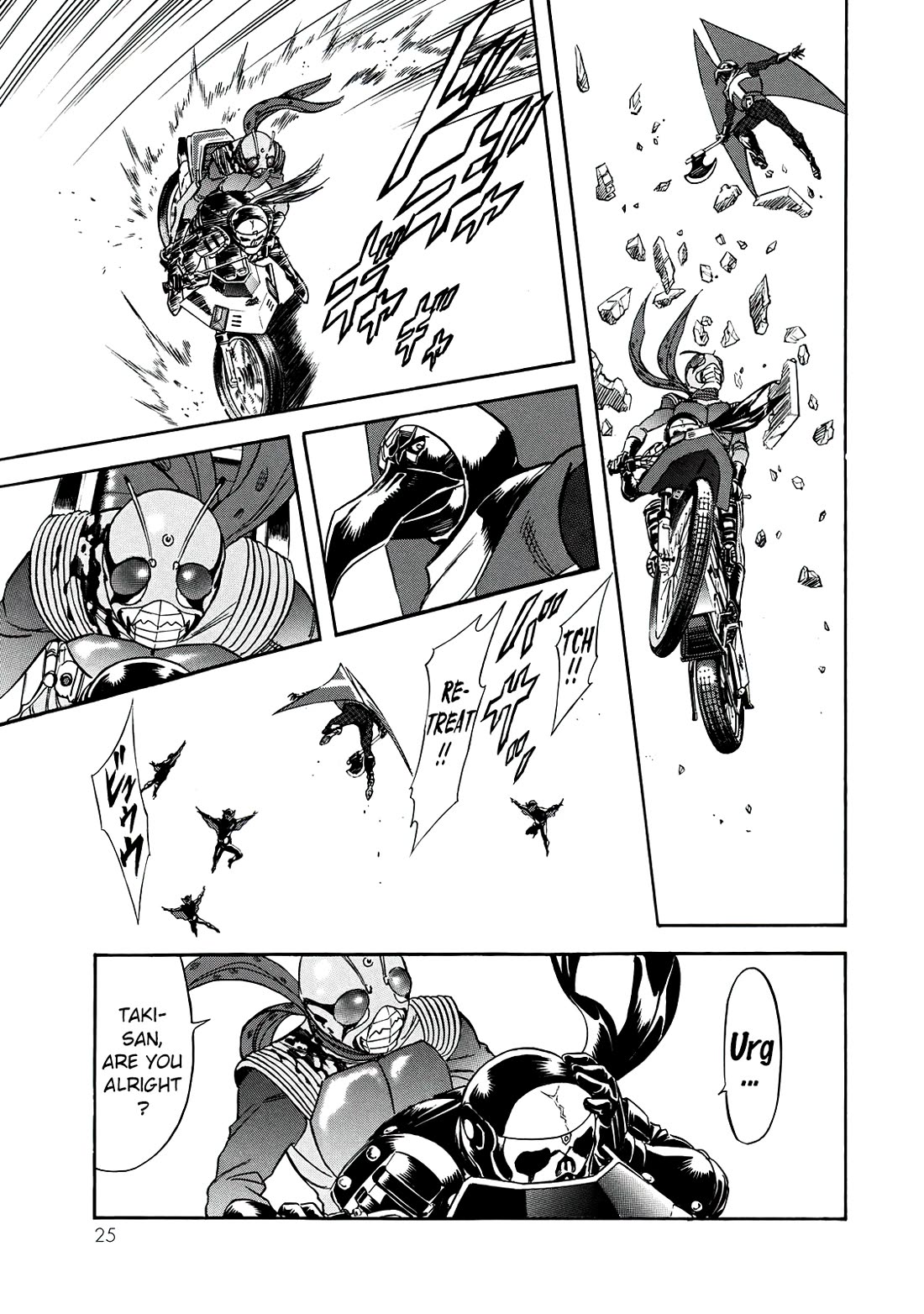 Shin Kamen Rider Spirits Chapter 38 page 21 - Chapter 38: The Demons Laugh