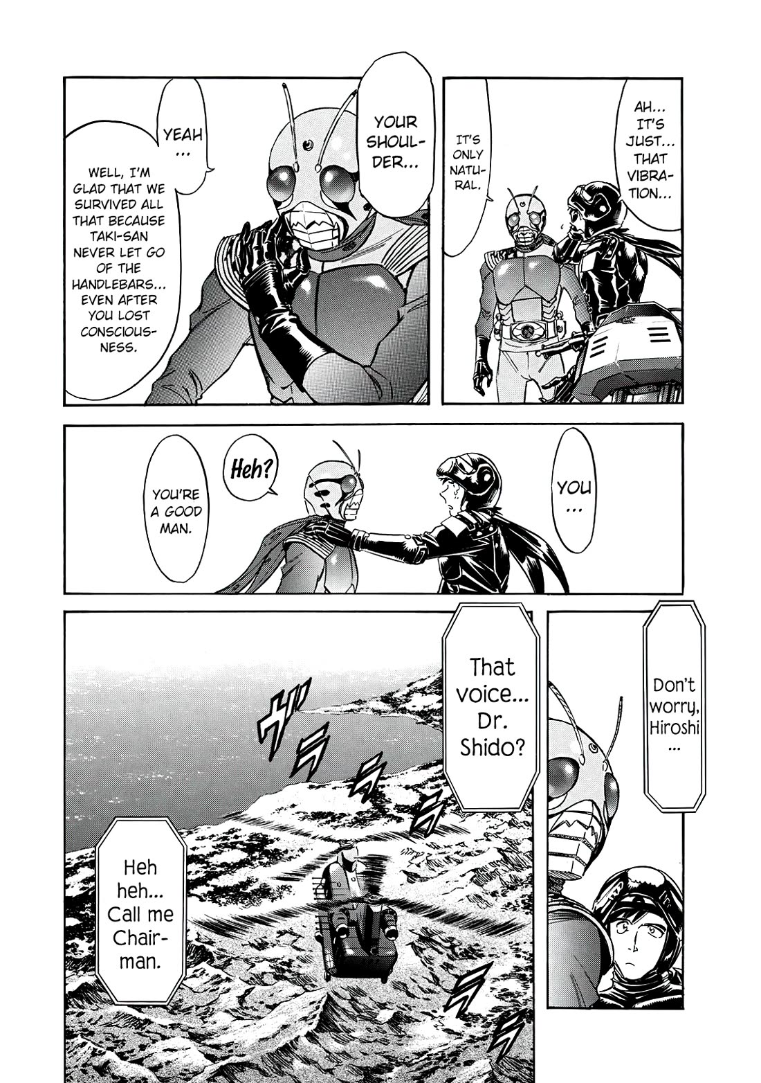 Shin Kamen Rider Spirits Chapter 38 page 22 - Chapter 38: The Demons Laugh