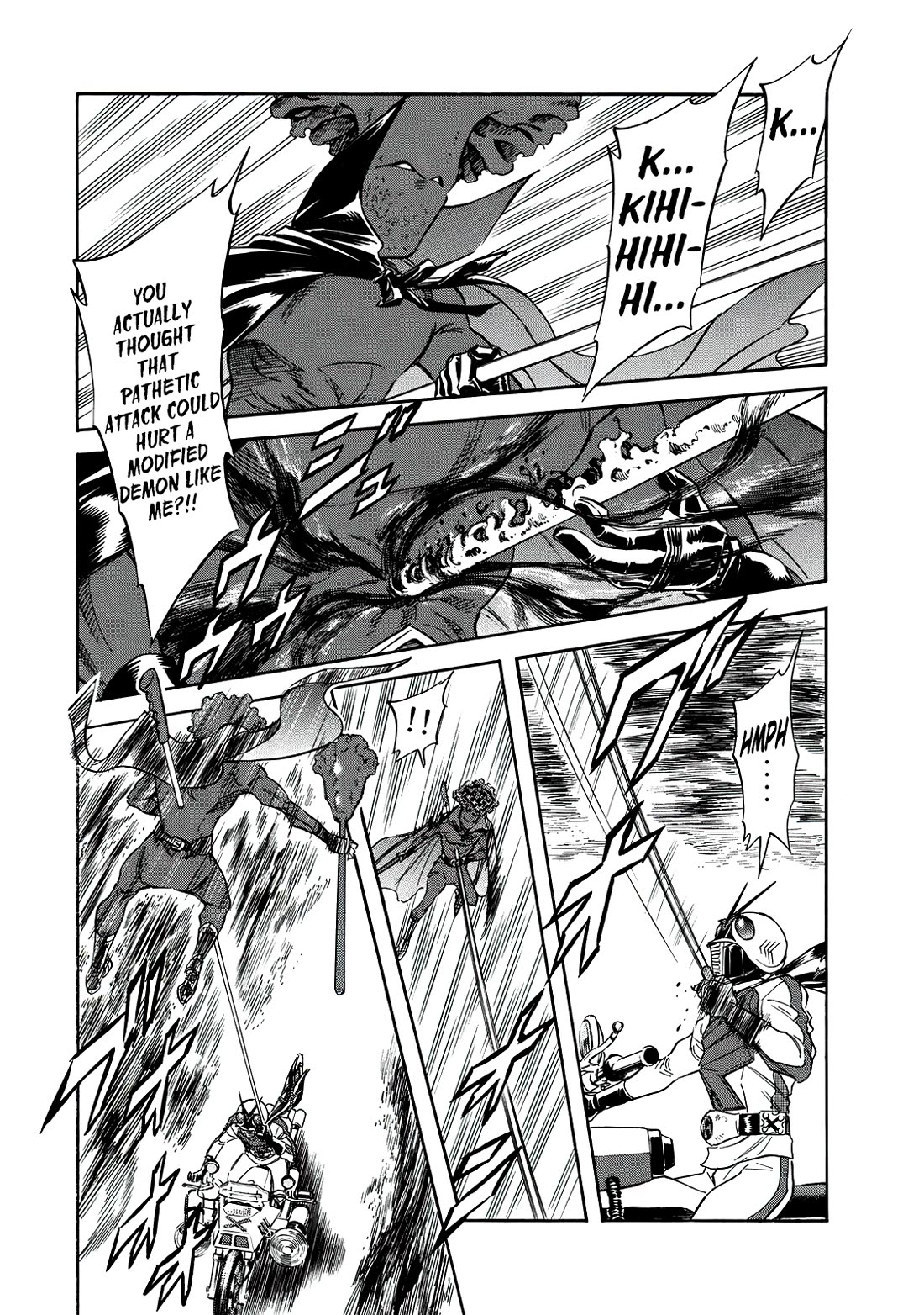 Shin Kamen Rider Spirits Chapter 38 page 30 - Chapter 38: The Demons Laugh