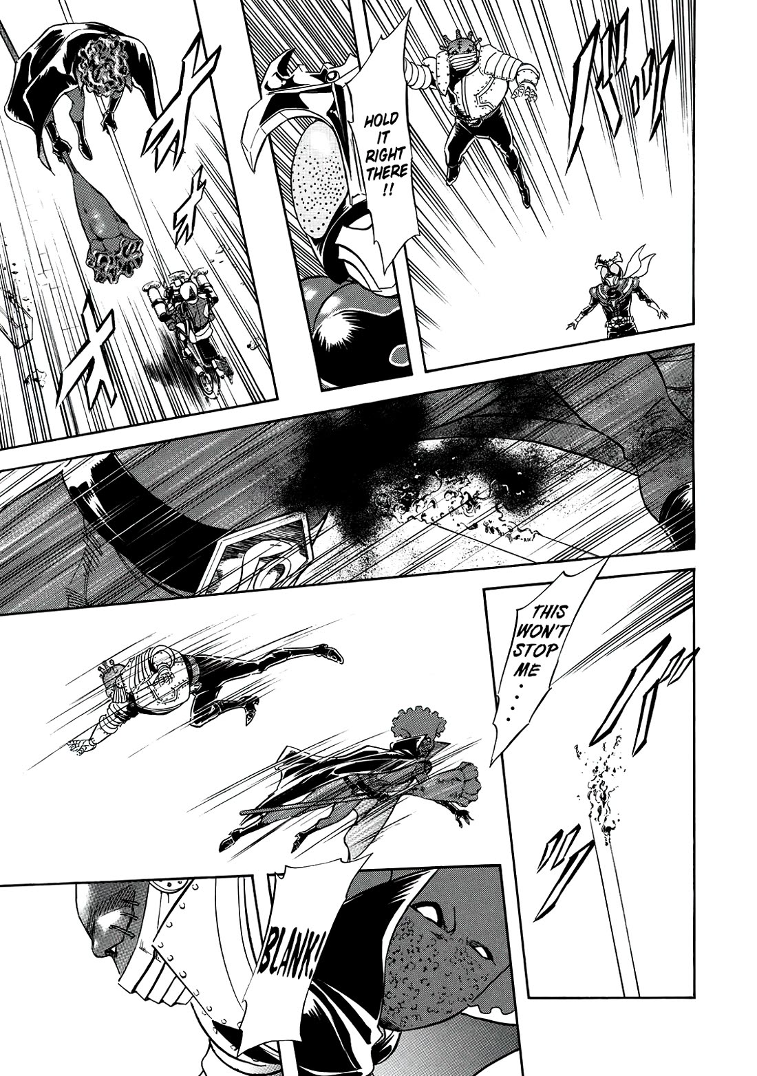 Shin Kamen Rider Spirits Chapter 38 page 33 - Chapter 38: The Demons Laugh