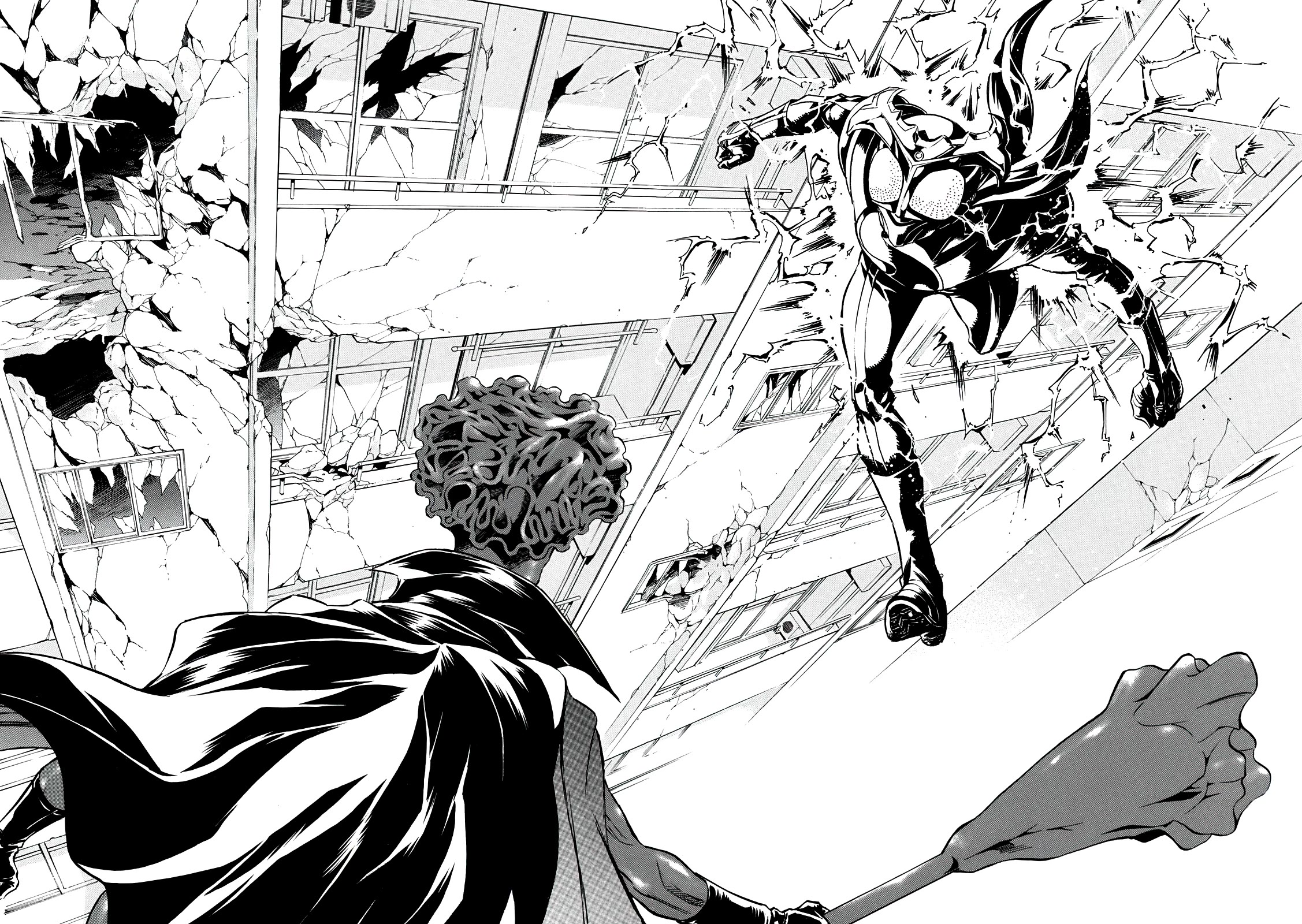 Shin Kamen Rider Spirits Chapter 38 page 34 - Chapter 38: The Demons Laugh