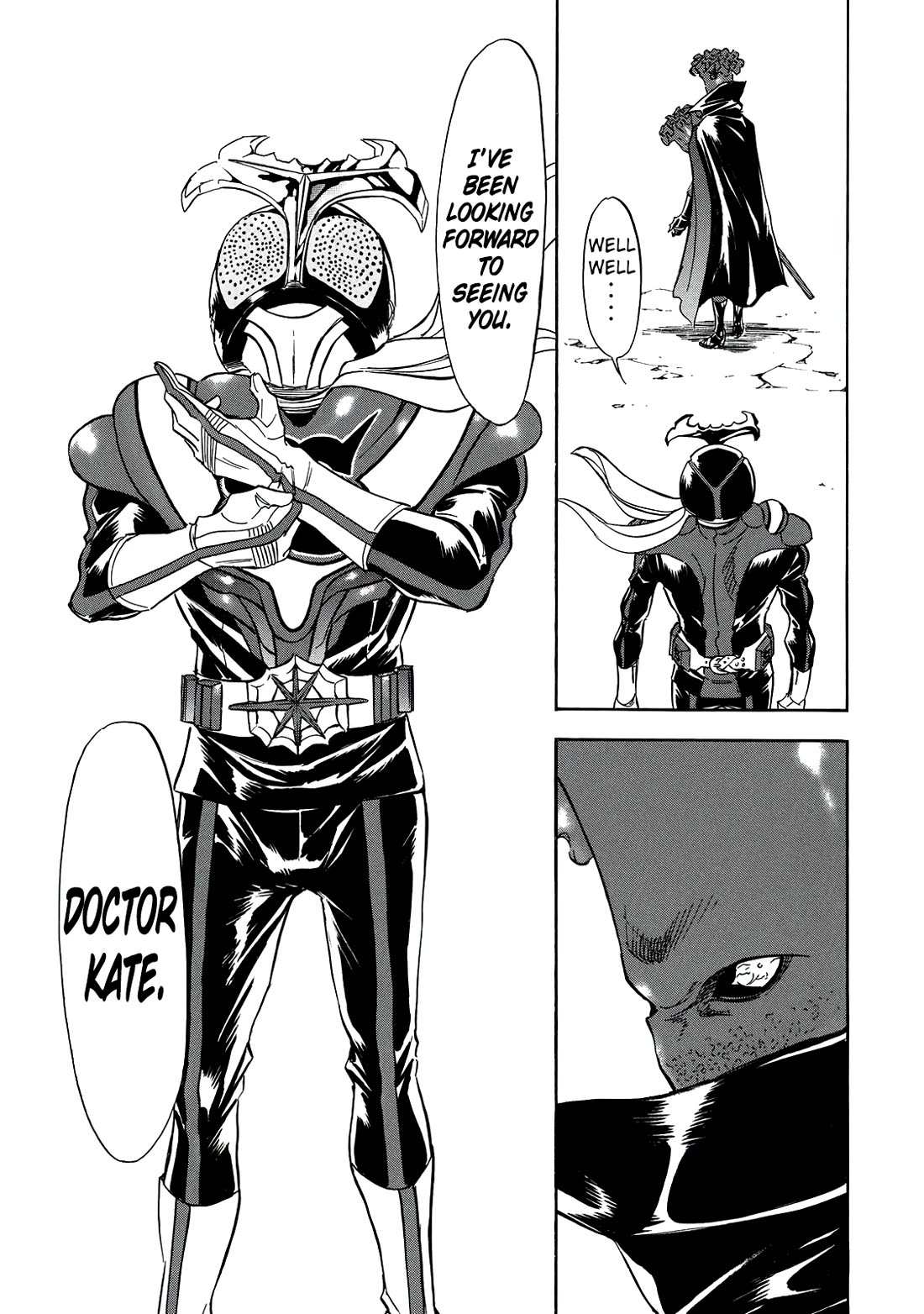 Shin Kamen Rider Spirits Chapter 38 page 36 - Chapter 38: The Demons Laugh