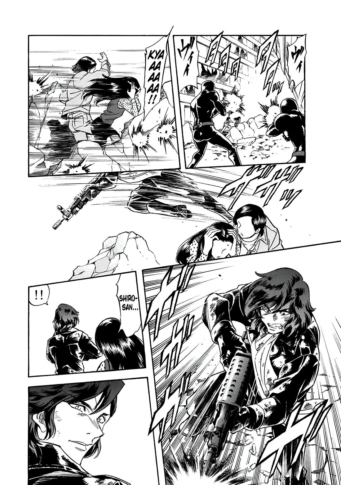 Shin Kamen Rider Spirits Chapter 38 page 37 - Chapter 38: The Demons Laugh