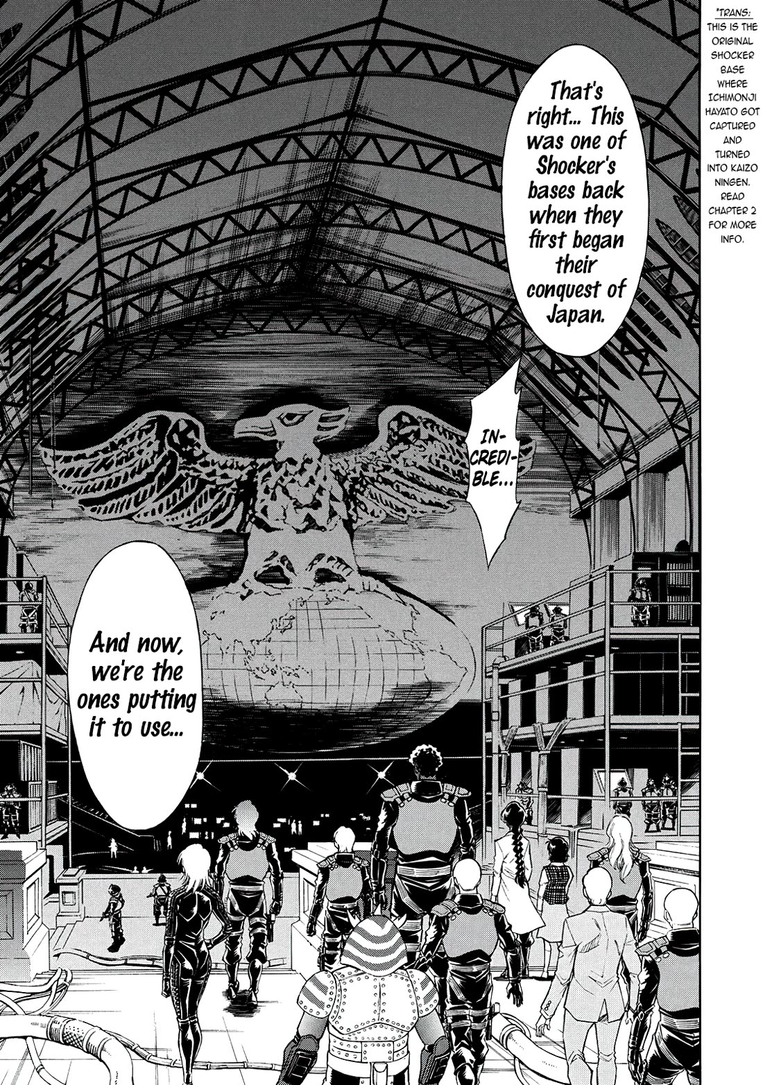 Shin Kamen Rider Spirits Chapter 38 page 40 - Chapter 38: The Demons Laugh