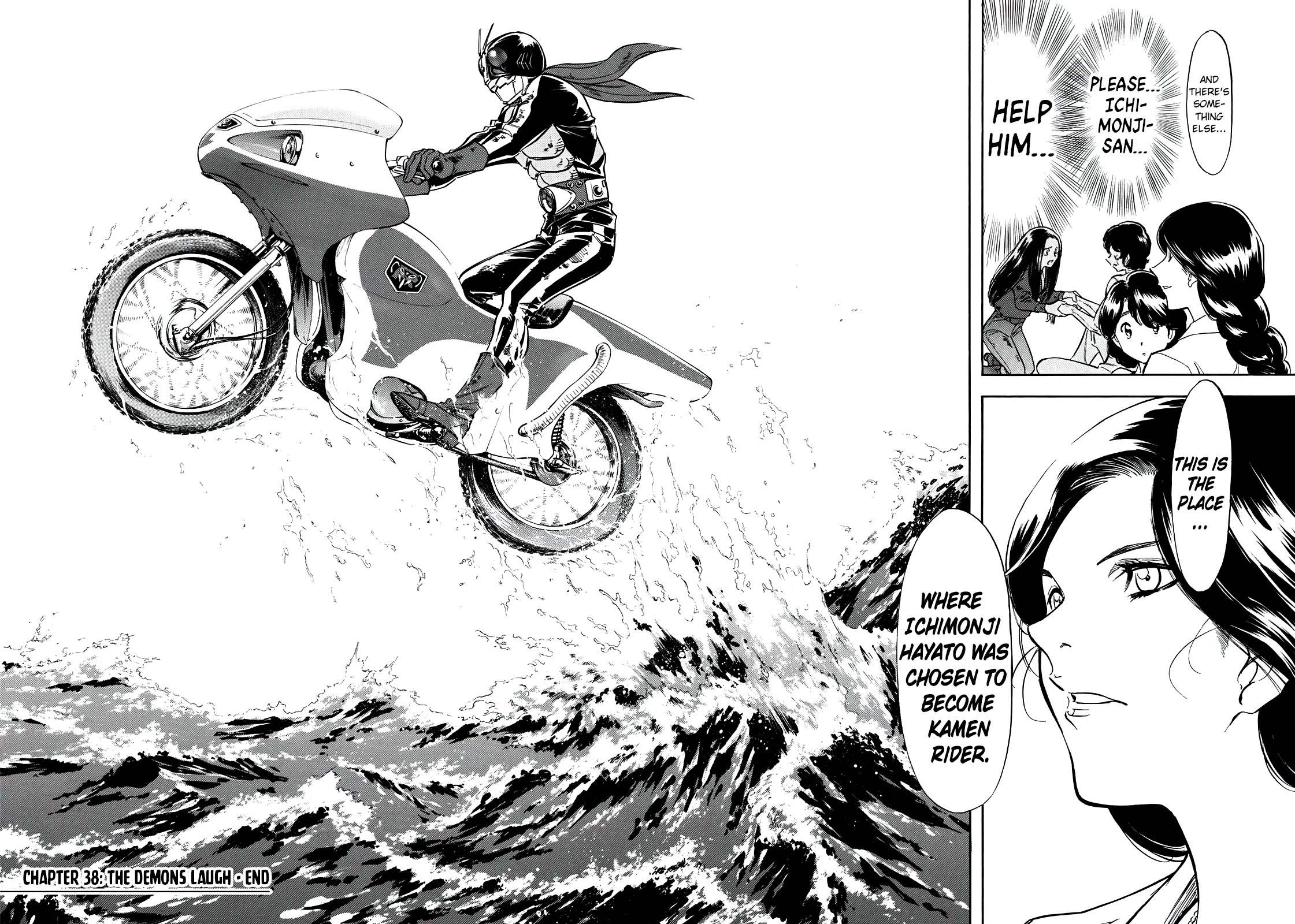 Shin Kamen Rider Spirits Chapter 38 page 41 - Chapter 38: The Demons Laugh