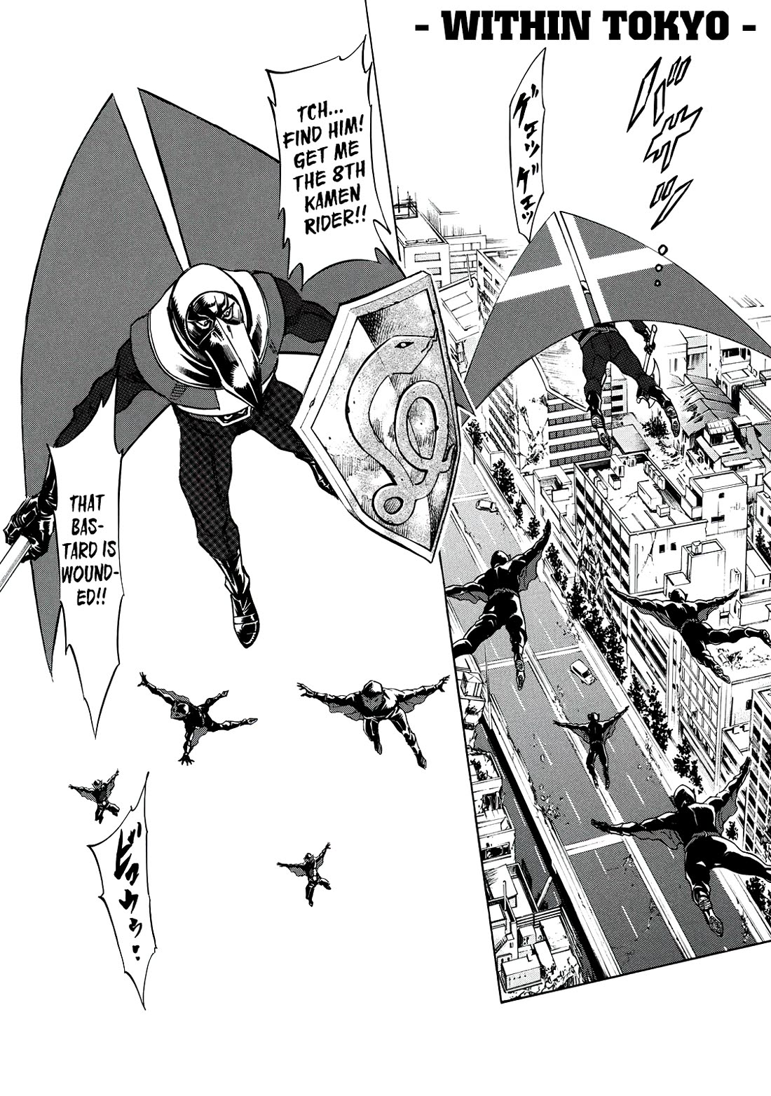 Shin Kamen Rider Spirits Chapter 38 page 7 - Chapter 38: The Demons Laugh