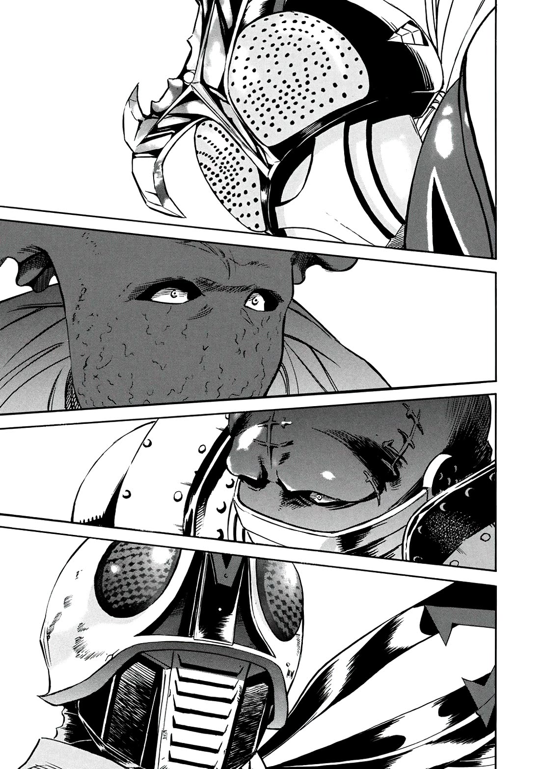 Shin Kamen Rider Spirits Chapter 39 page 1 - Chapter 39: A Karmic Reunion