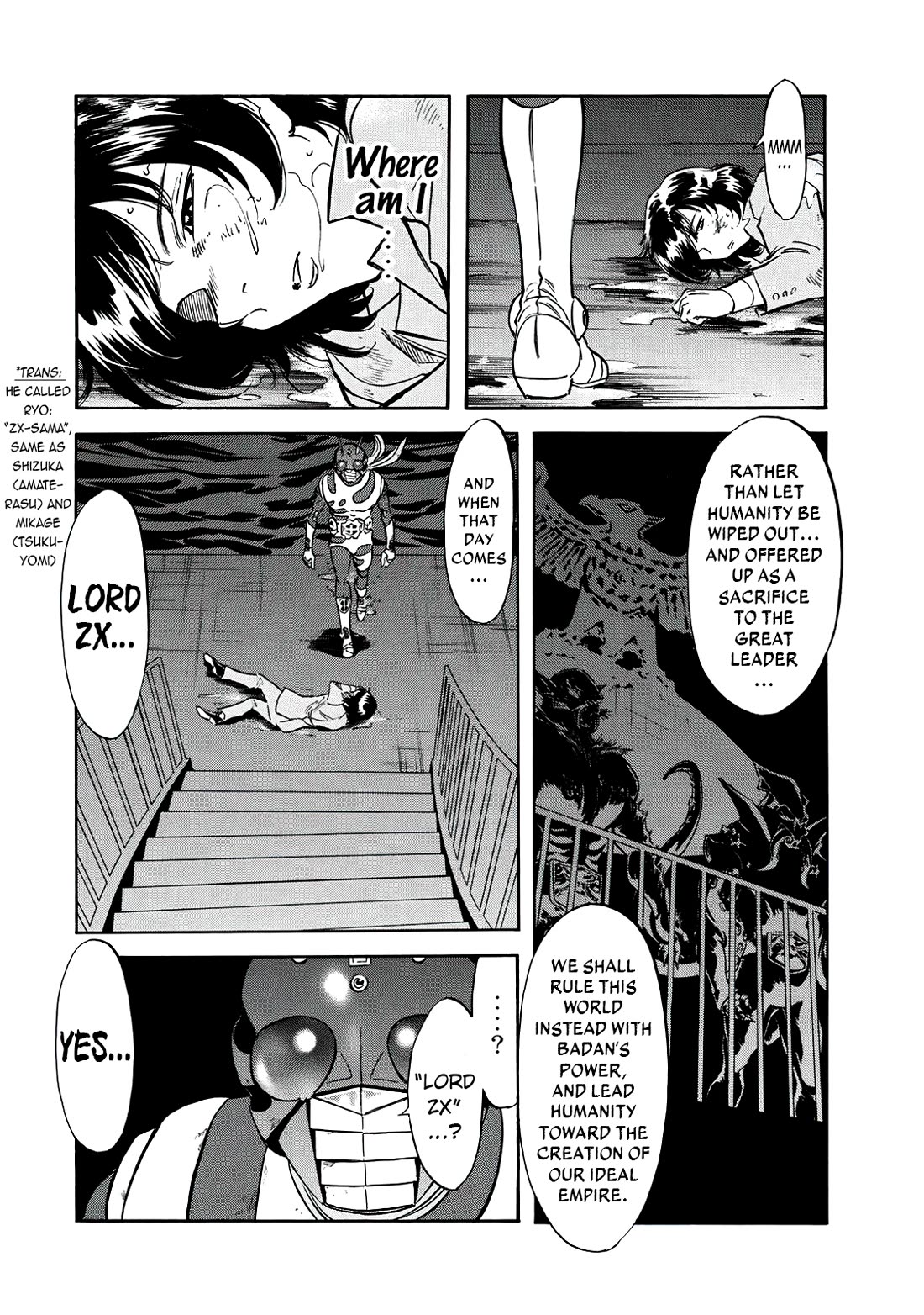 Shin Kamen Rider Spirits Chapter 39 page 32 - Chapter 39: A Karmic Reunion