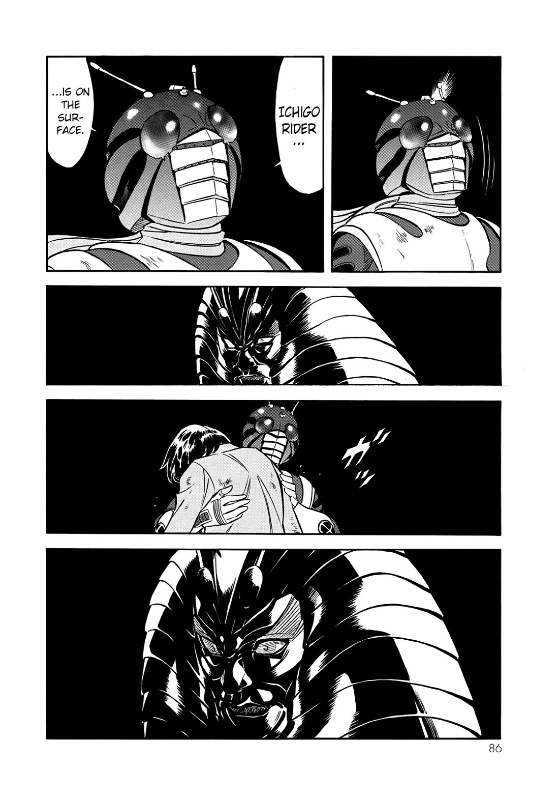 Shin Kamen Rider Spirits Chapter 39 page 34 - Chapter 39: A Karmic Reunion