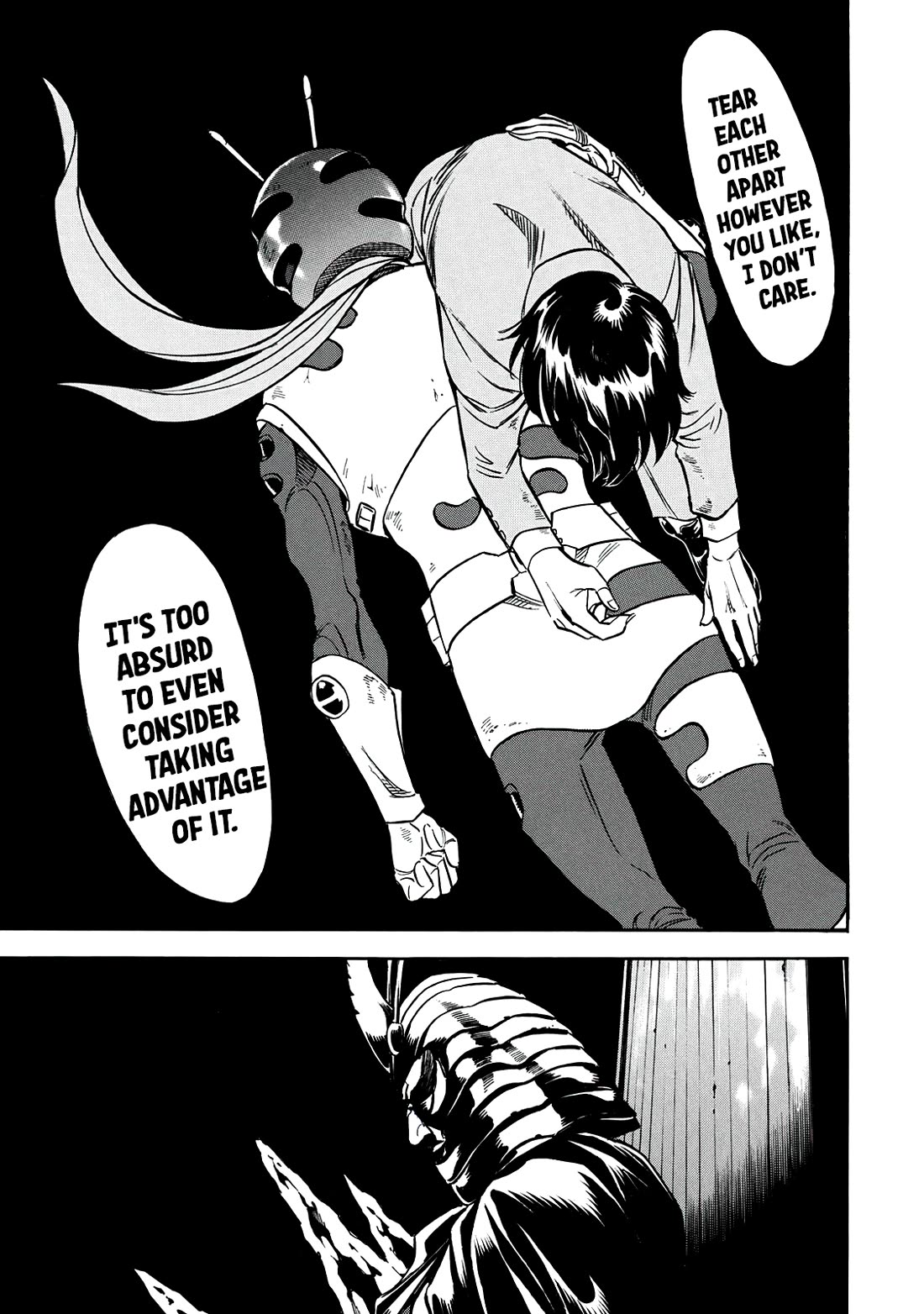 Shin Kamen Rider Spirits Chapter 39 page 35 - Chapter 39: A Karmic Reunion
