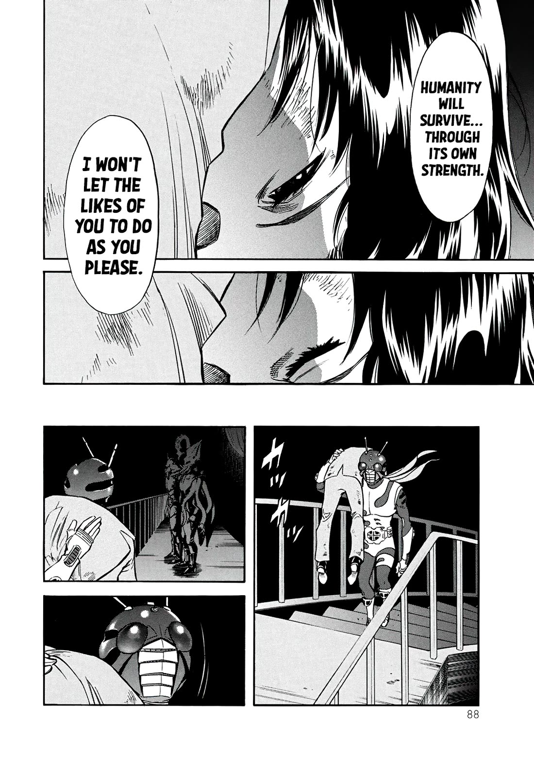 Shin Kamen Rider Spirits Chapter 39 page 36 - Chapter 39: A Karmic Reunion