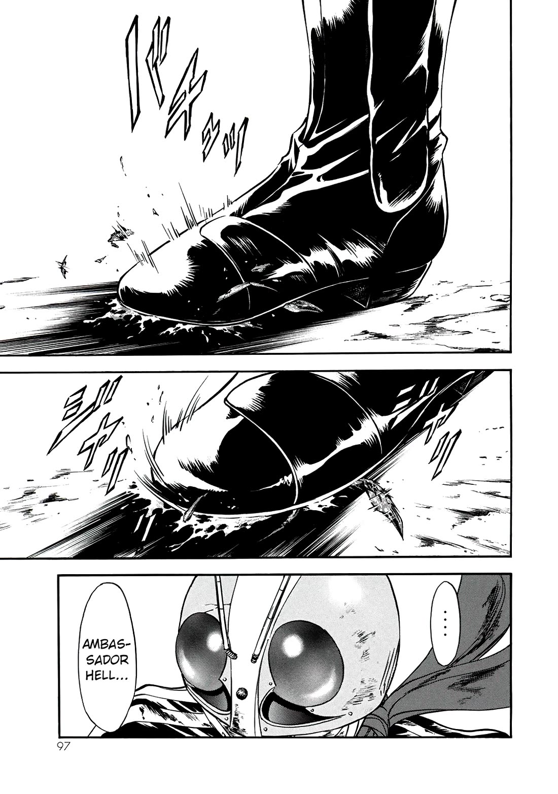 Shin Kamen Rider Spirits Chapter 39 page 45 - Chapter 39: A Karmic Reunion
