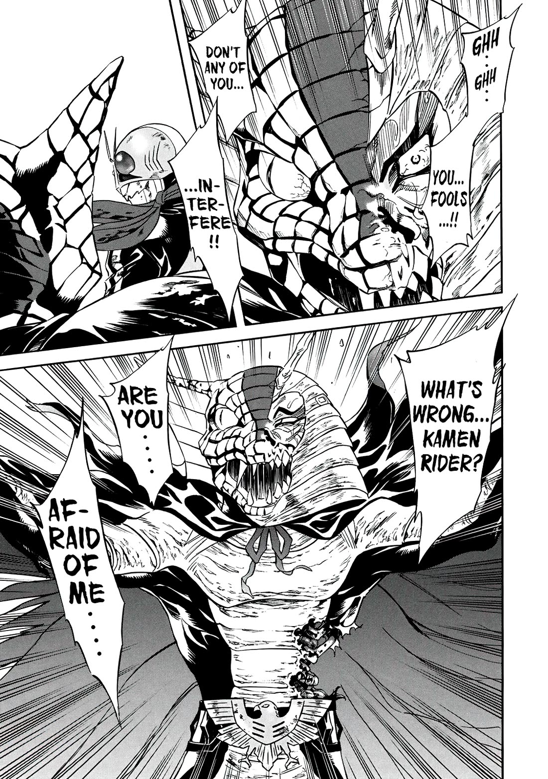 Shin Kamen Rider Spirits Chapter 39 page 64 - Chapter 39: A Karmic Reunion