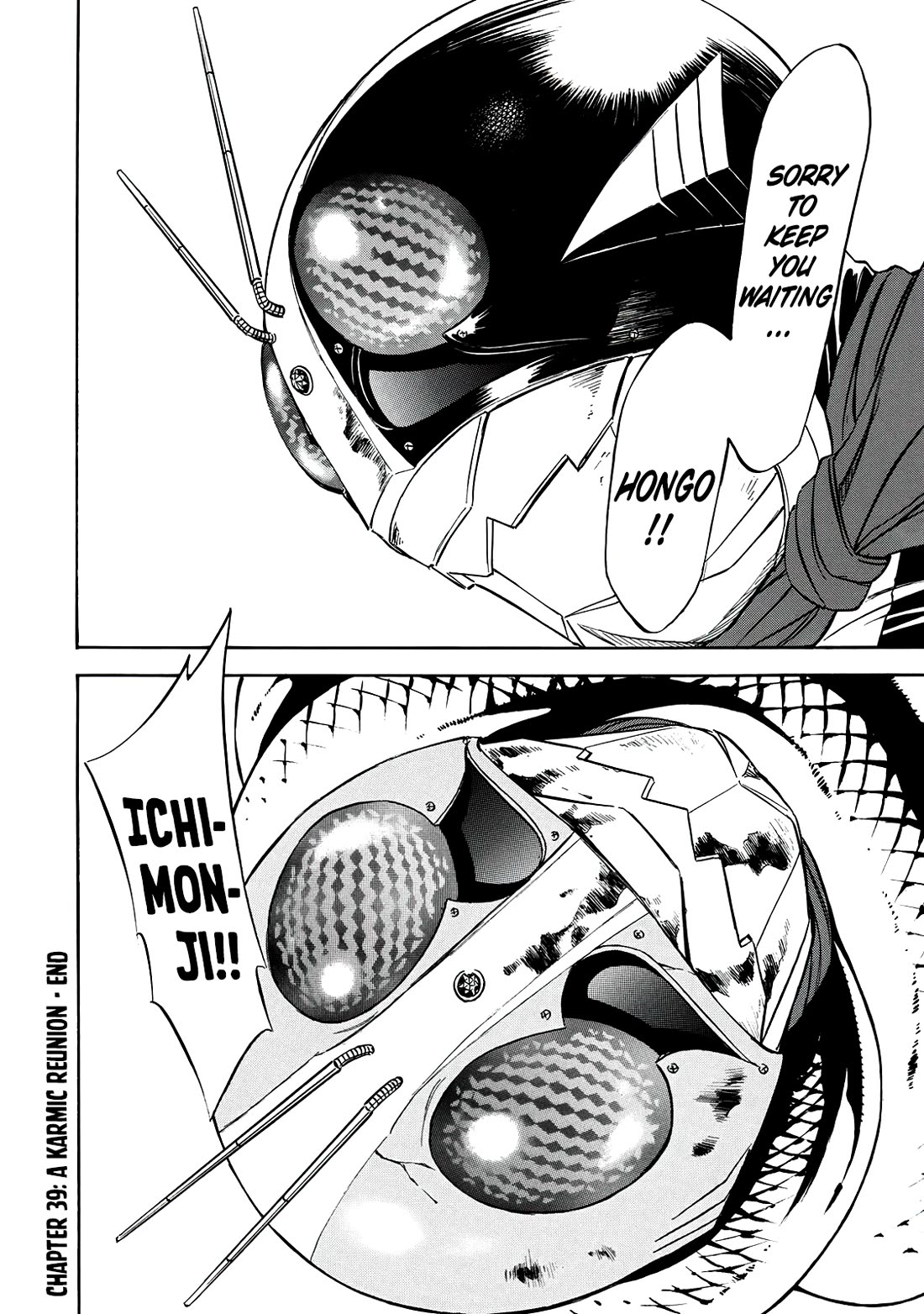Shin Kamen Rider Spirits Chapter 39 page 77 - Chapter 39: A Karmic Reunion