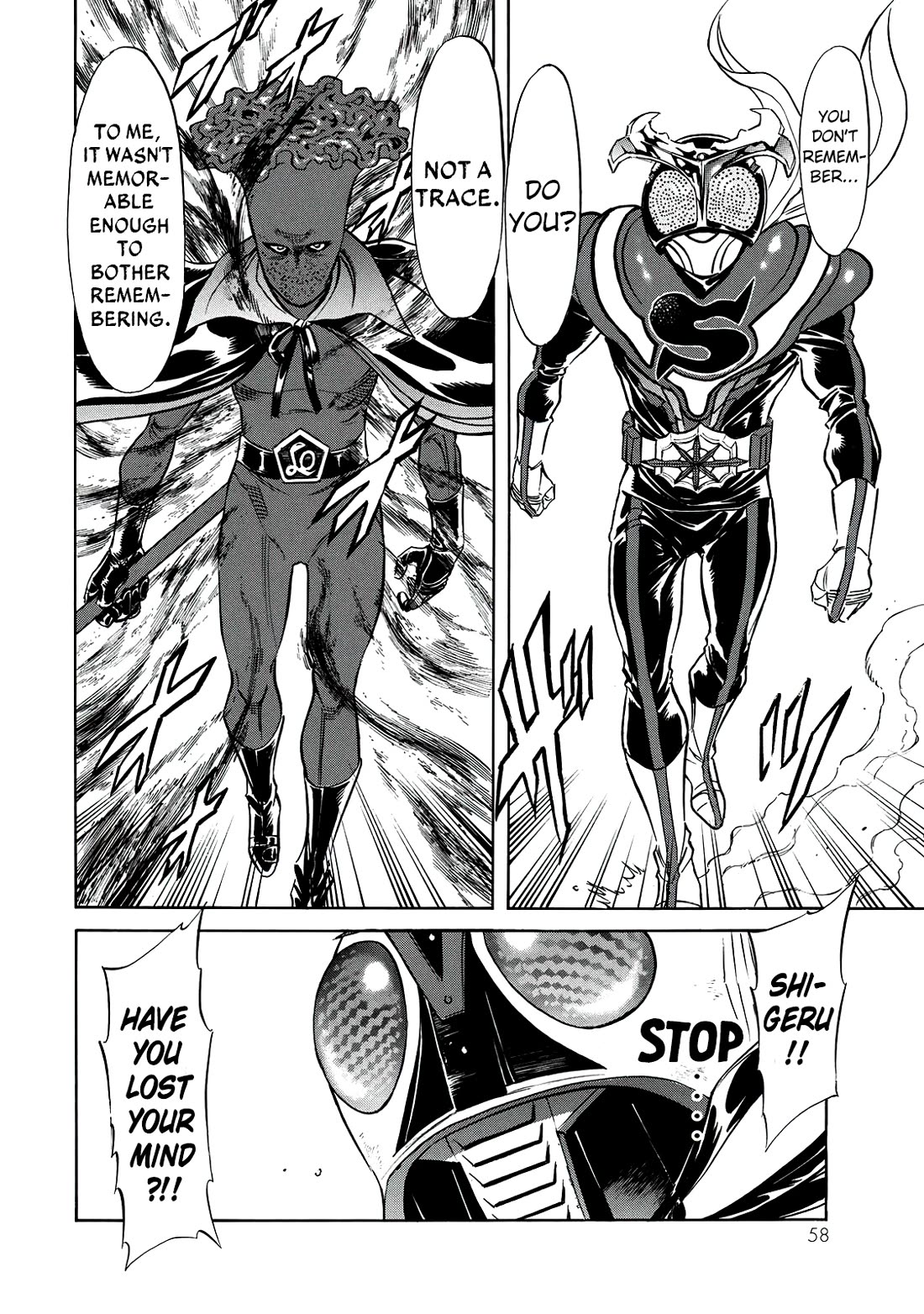 Shin Kamen Rider Spirits Chapter 39 page 8 - Chapter 39: A Karmic Reunion