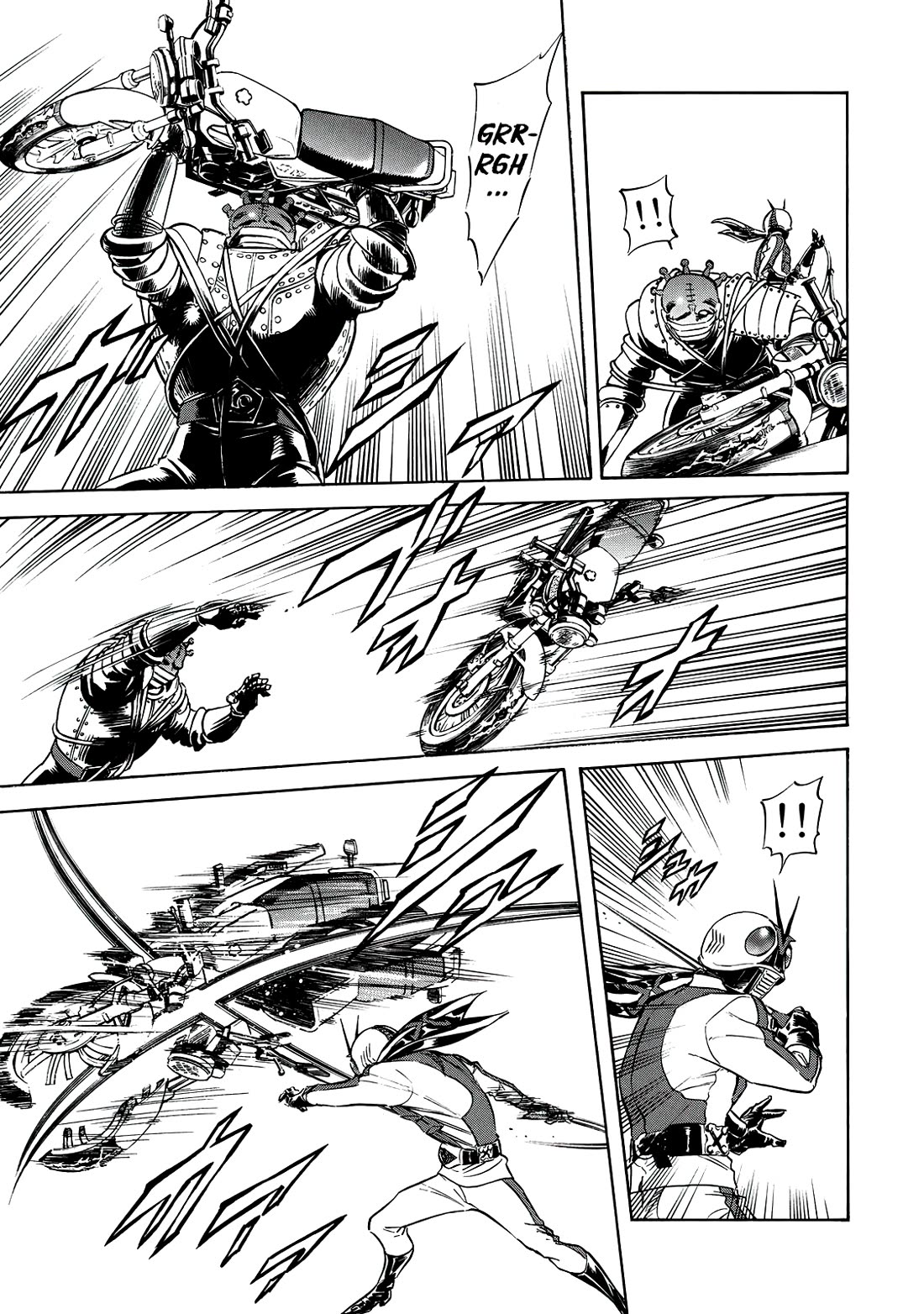Shin Kamen Rider Spirits Chapter 39 page 9 - Chapter 39: A Karmic Reunion