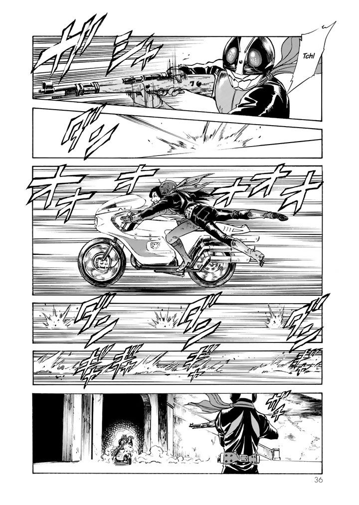 Shin Kamen Rider Spirits Chapter 4 page 32 - Chapter 4
