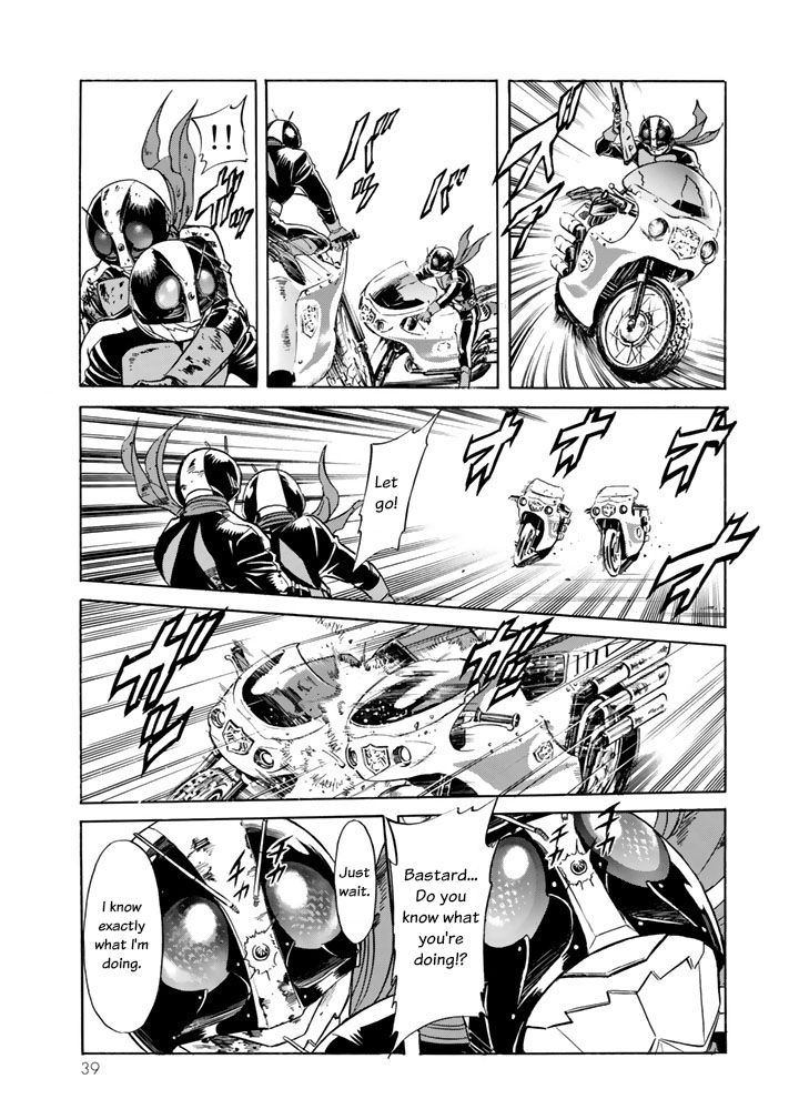 Shin Kamen Rider Spirits Chapter 4 page 35 - Chapter 4