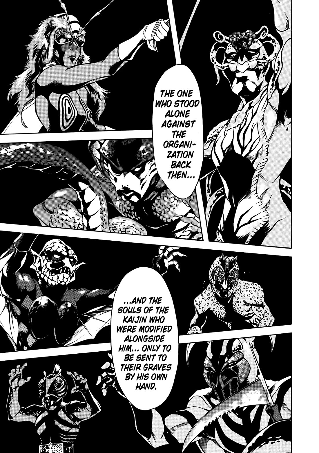 Shin Kamen Rider Spirits Chapter 40 page 17 - Chapter 40: I Am The One Who Bears That Name