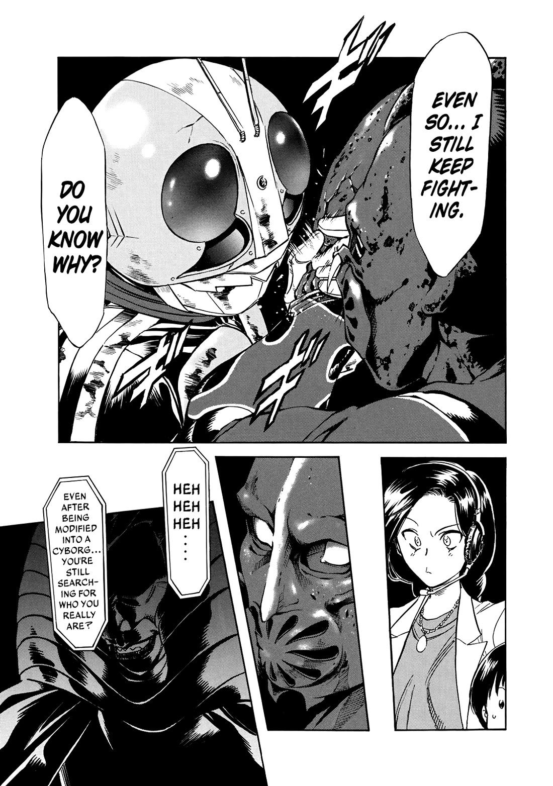 Shin Kamen Rider Spirits Chapter 40 page 22 - Chapter 40: I Am The One Who Bears That Name