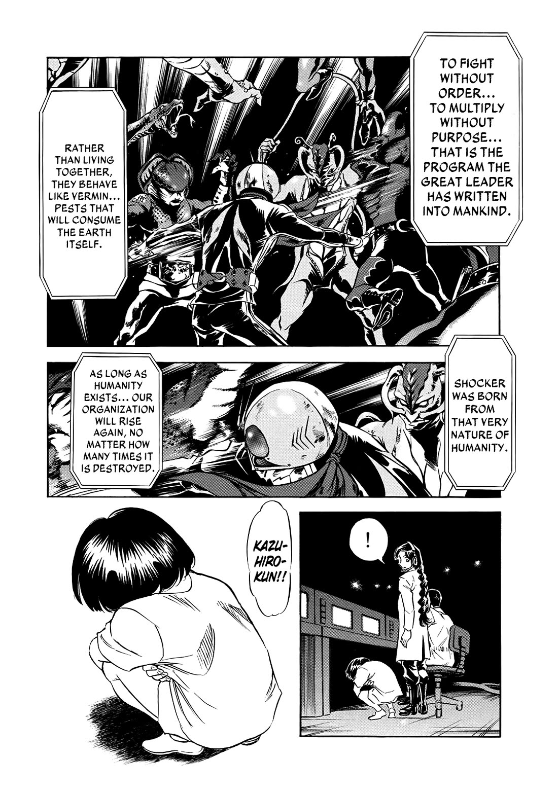Shin Kamen Rider Spirits Chapter 40 page 23 - Chapter 40: I Am The One Who Bears That Name