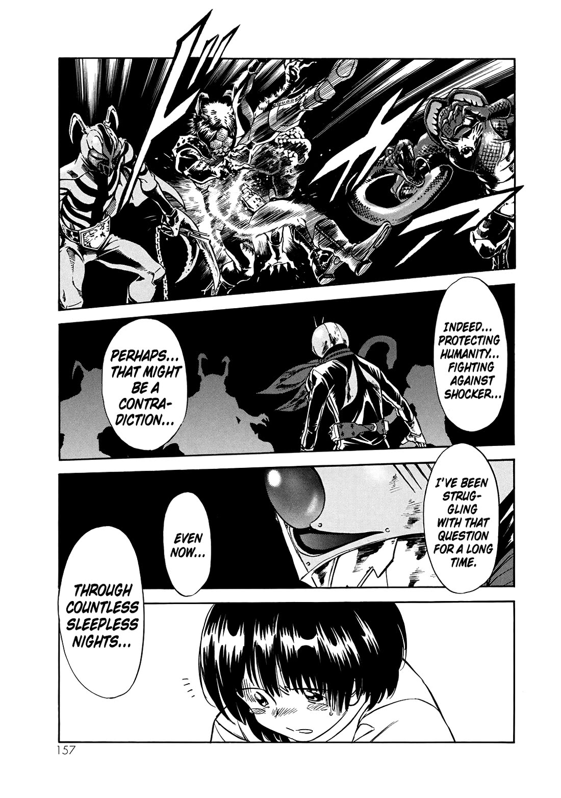 Shin Kamen Rider Spirits Chapter 40 page 24 - Chapter 40: I Am The One Who Bears That Name