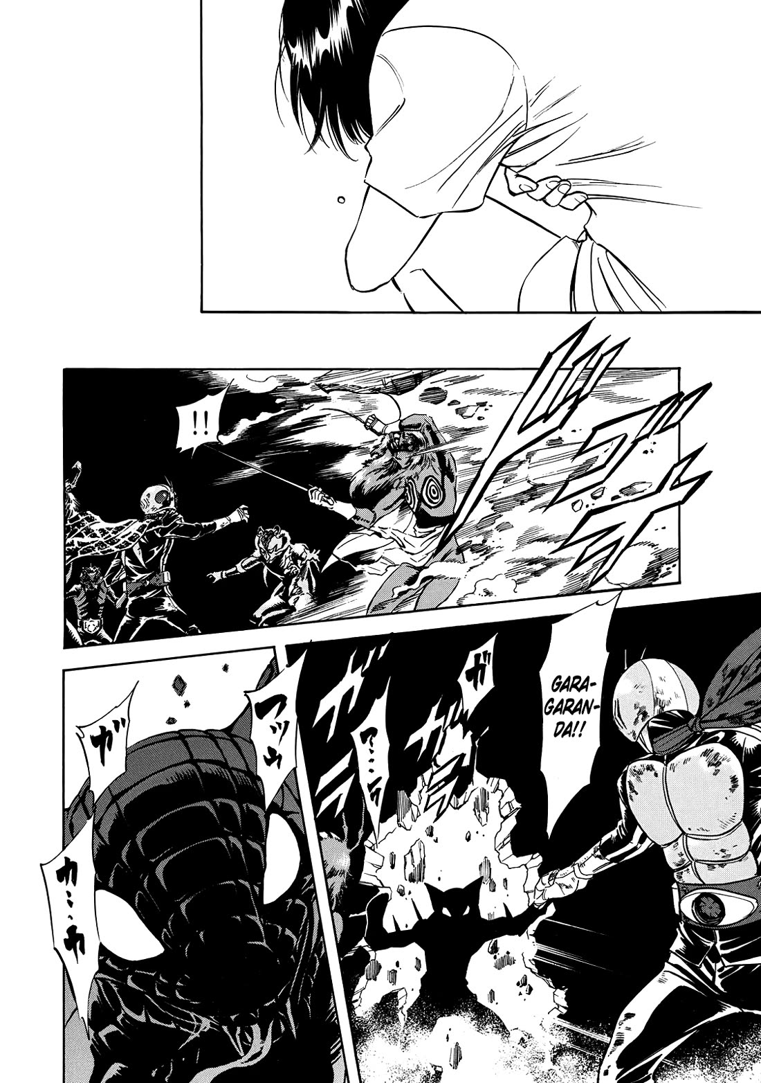 Shin Kamen Rider Spirits Chapter 40 page 27 - Chapter 40: I Am The One Who Bears That Name